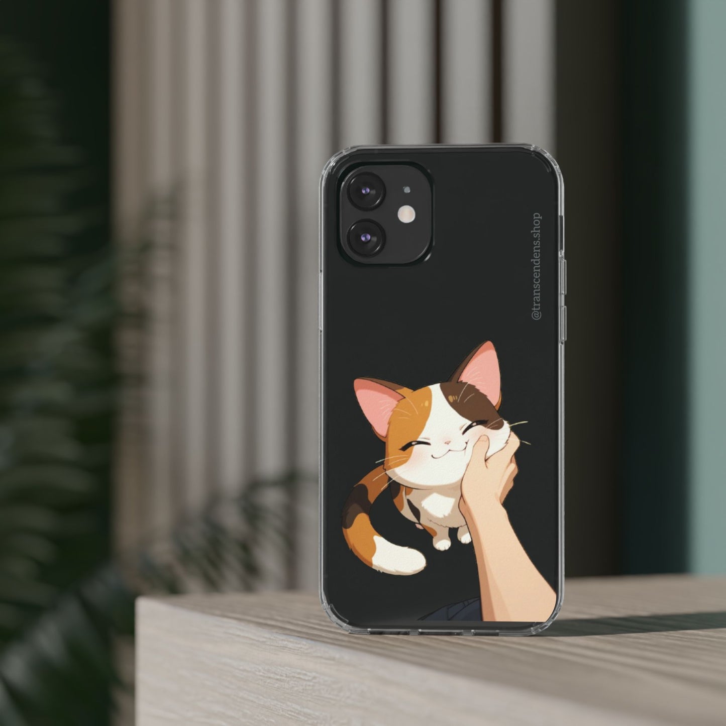 Transcendens Calico Cat Clear Cases