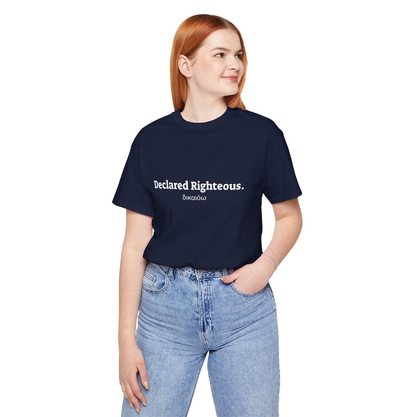 [Kingdom Series] Transcendens Declared Righteous Unisex Jersey Short Sleeve Tee