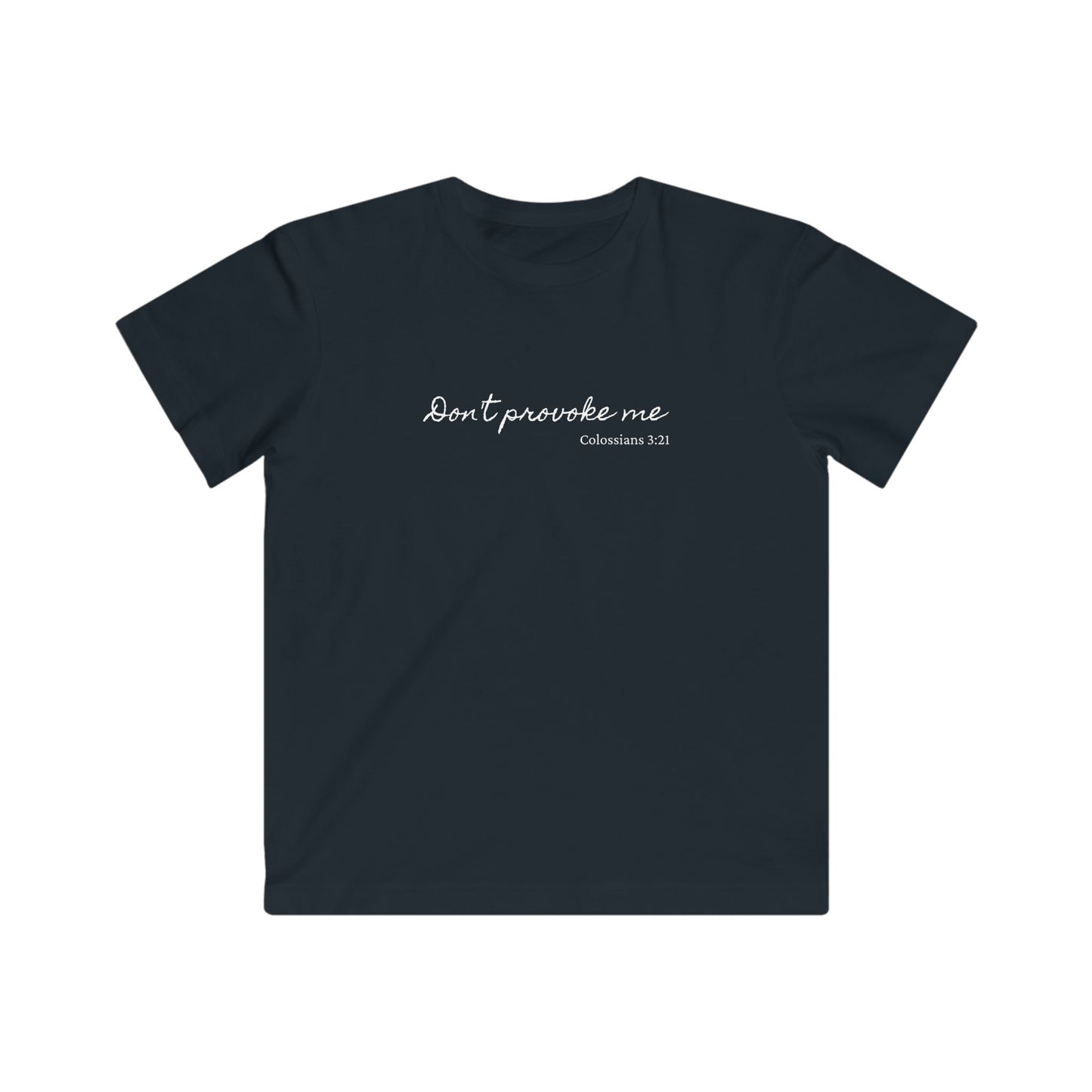 Transcendens “Don’t Provoke Me” Youth Jersey Tee