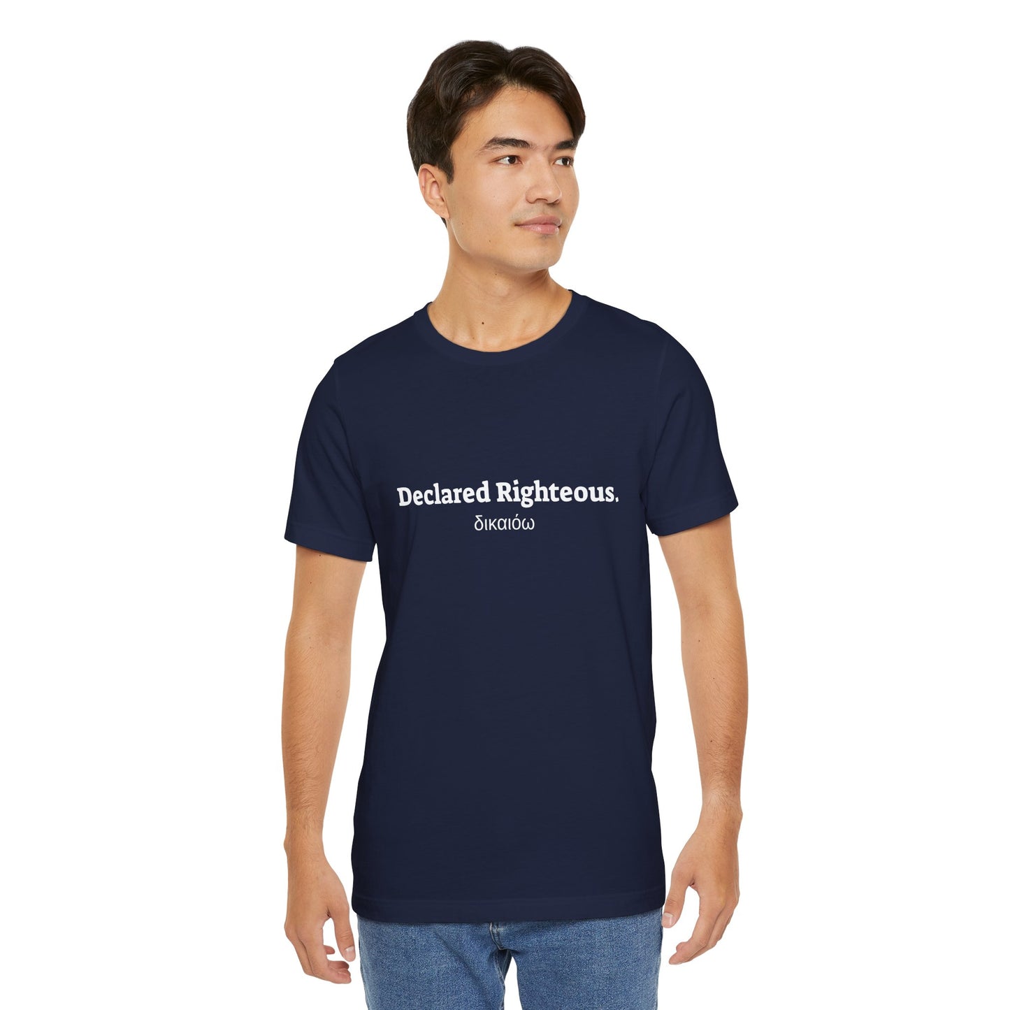 [Kingdom Series] Transcendens Declared Righteous Unisex Jersey Short Sleeve Tee