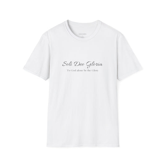 [Kingdom Series] Transcendens Soli Deo Gloria Unisex Softstyle T-Shirt