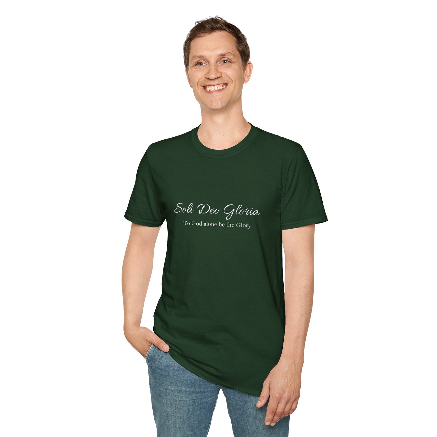 [Kingdom Series] Transcendens Soli Deo Gloria Unisex Softstyle T-Shirt