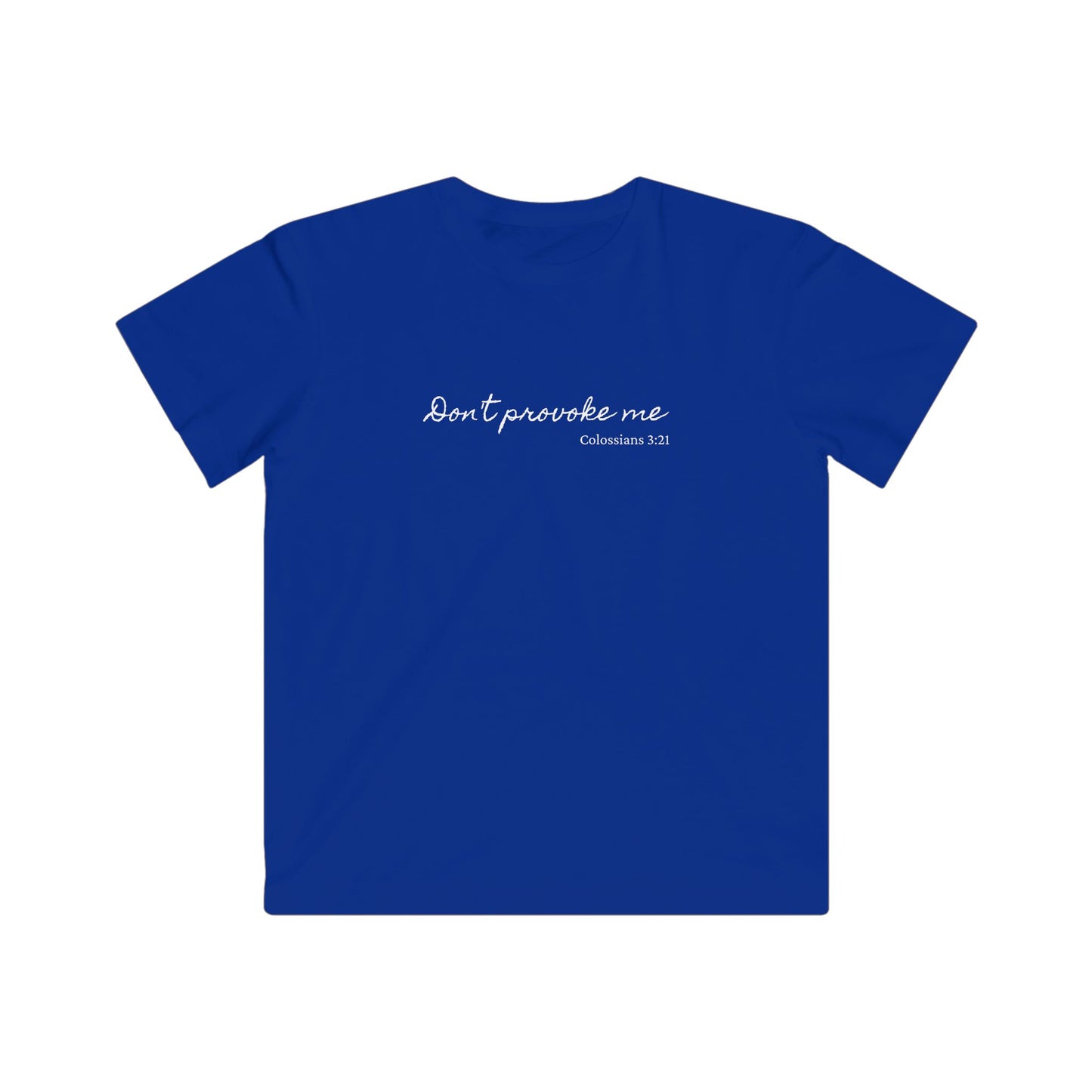 Transcendens “Don’t Provoke Me” Youth Jersey Tee