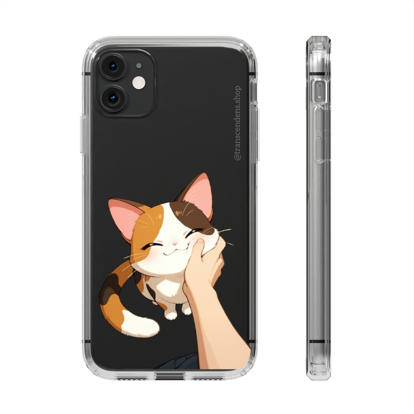 Transcendens Calico Cat Clear Cases