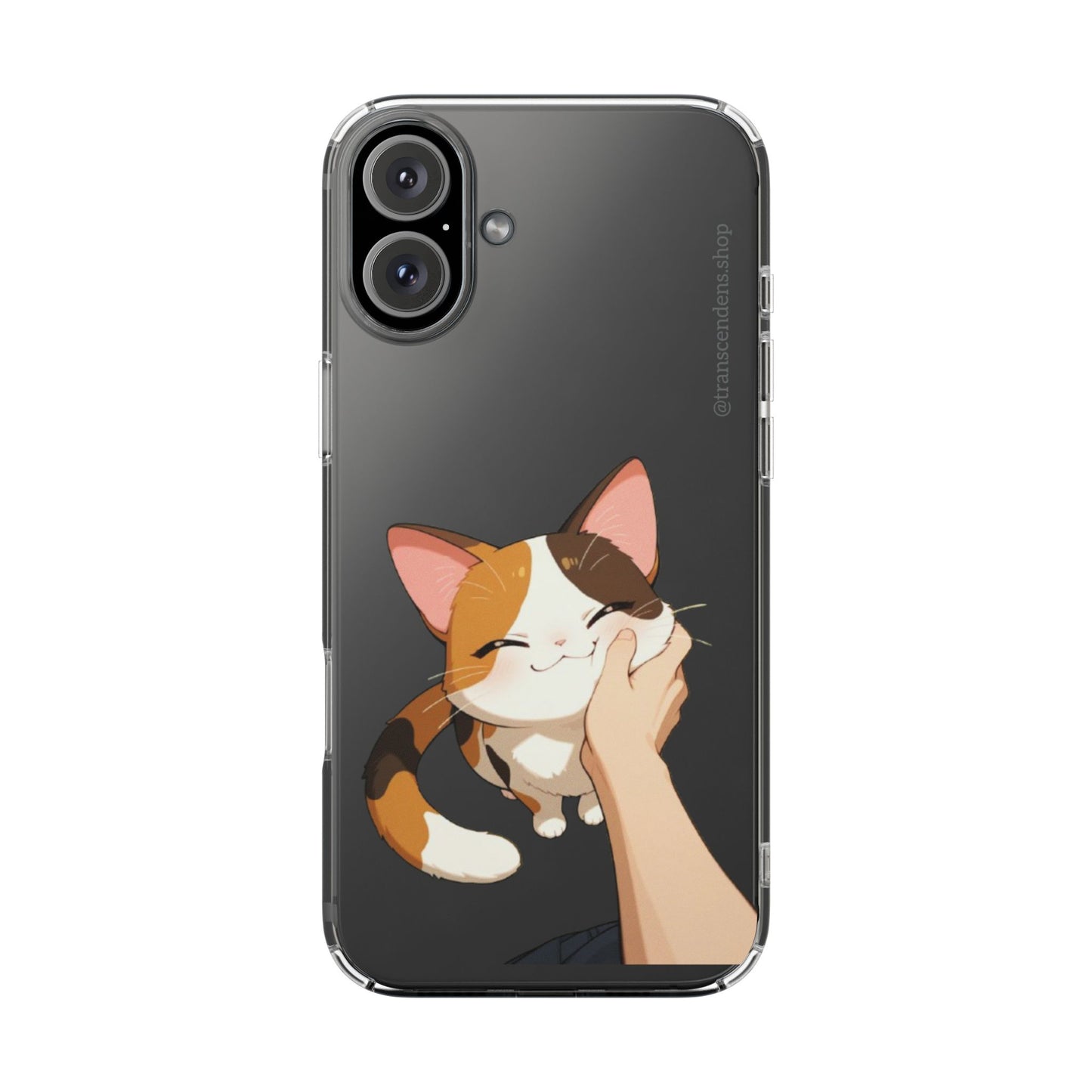 Transcendens Calico Cat Clear Cases