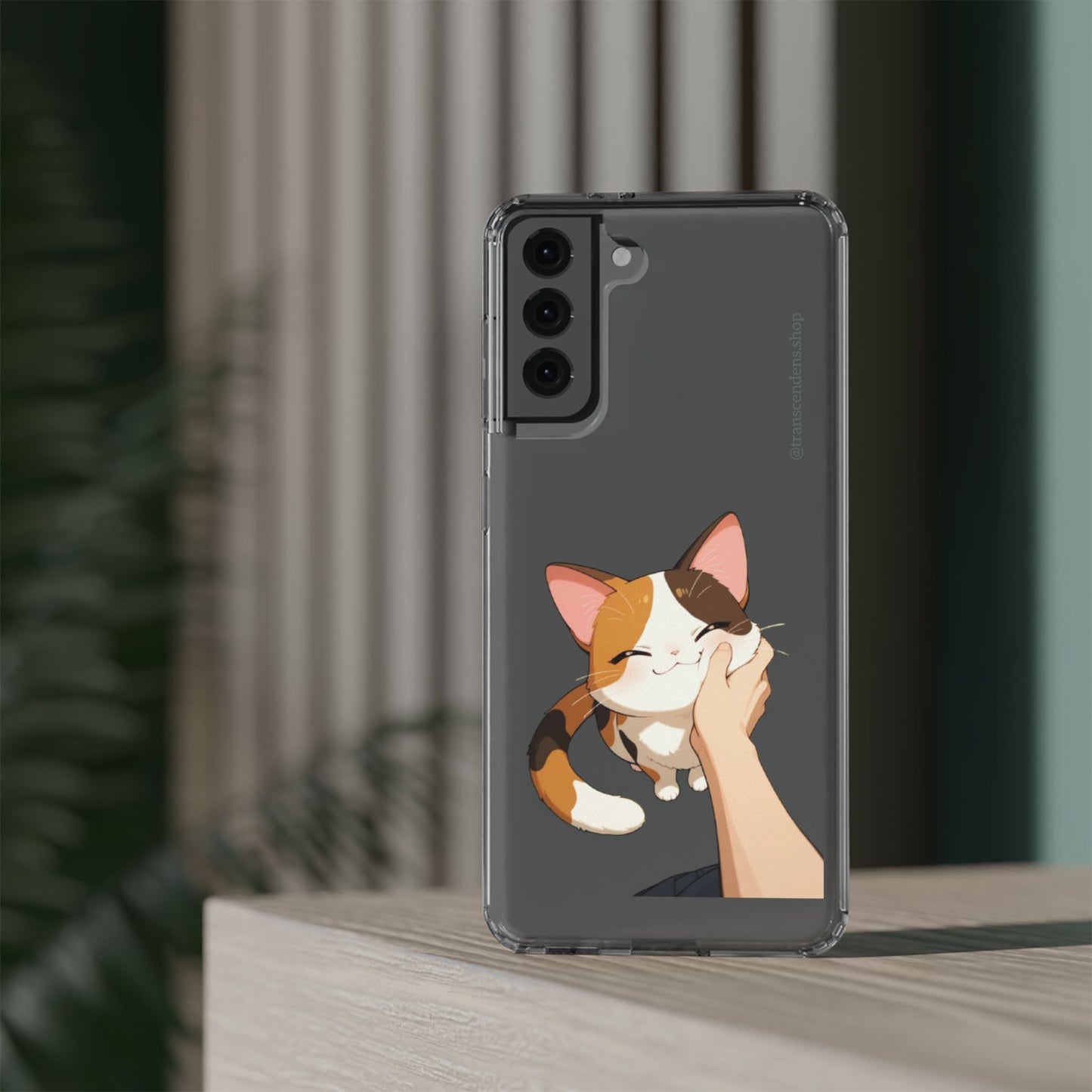 Transcendens Calico Cat Clear Cases