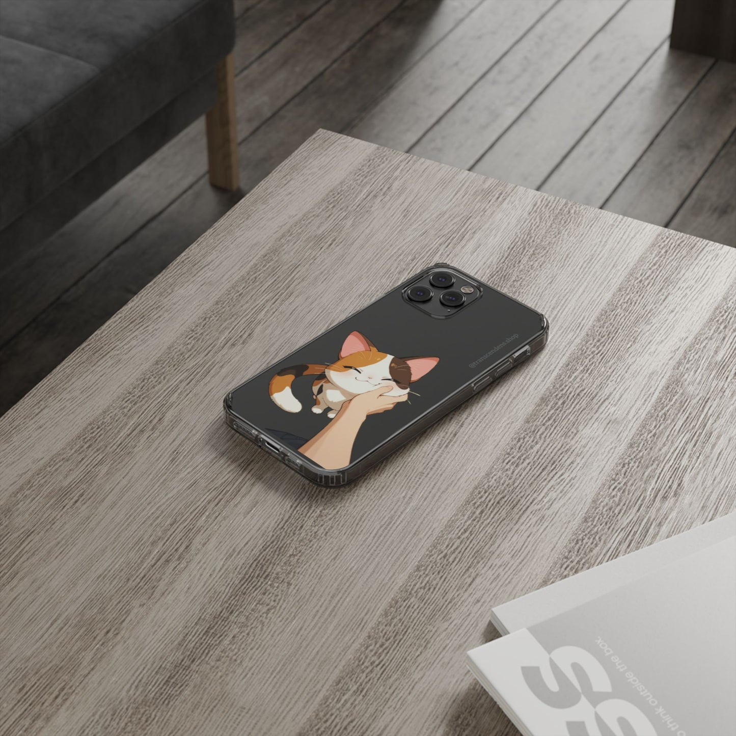 Transcendens Calico Cat Clear Cases