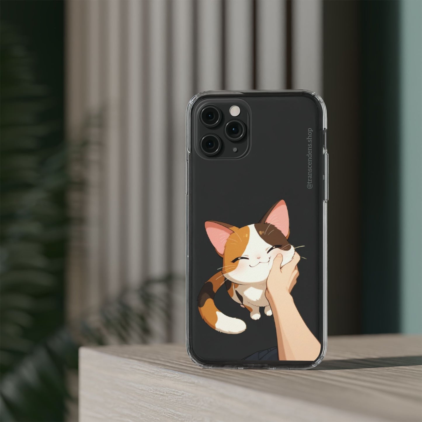 Transcendens Calico Cat Clear Cases