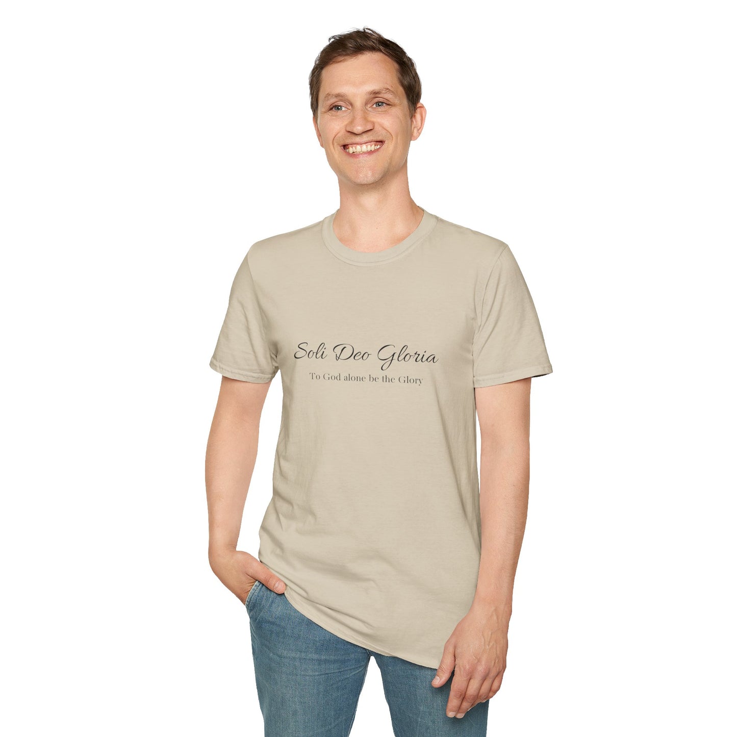 [Kingdom Series] Transcendens Soli Deo Gloria Unisex Softstyle T-Shirt