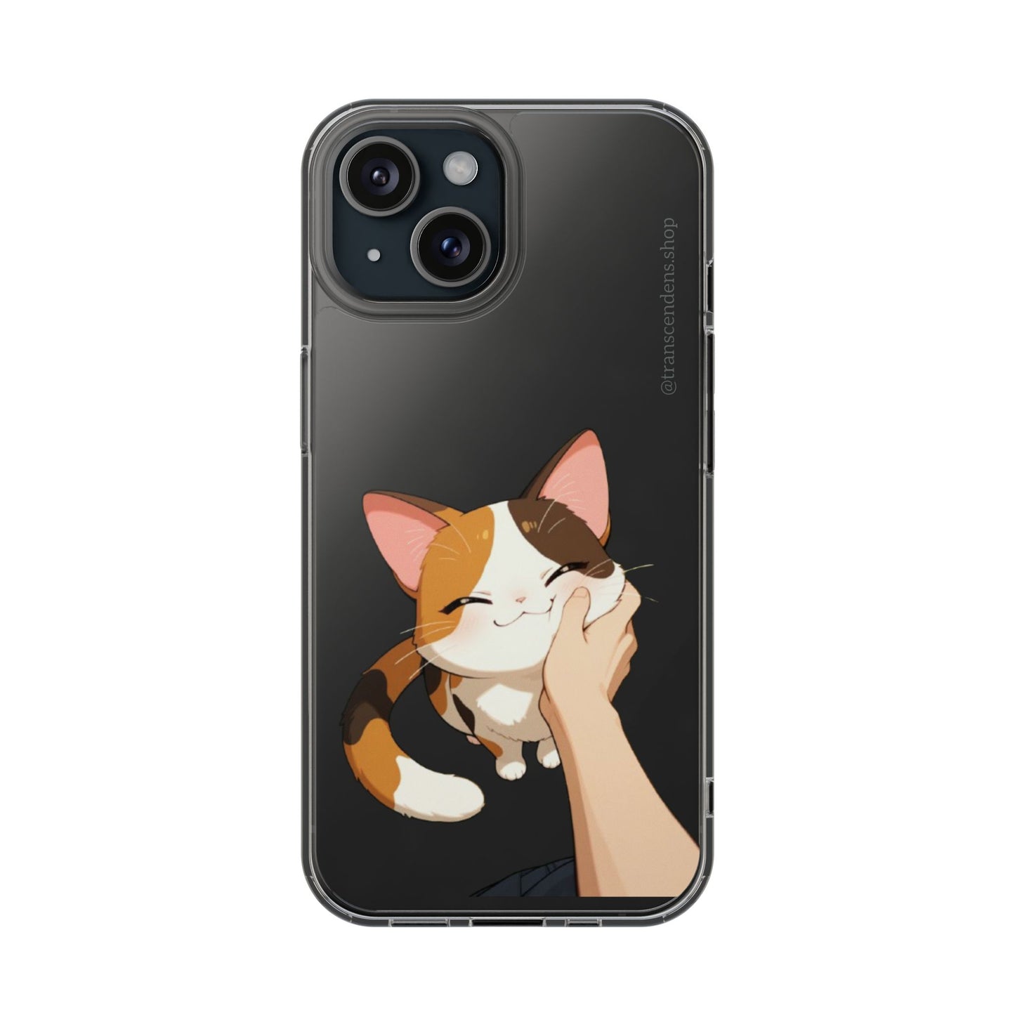 Transcendens Calico Cat Clear Cases