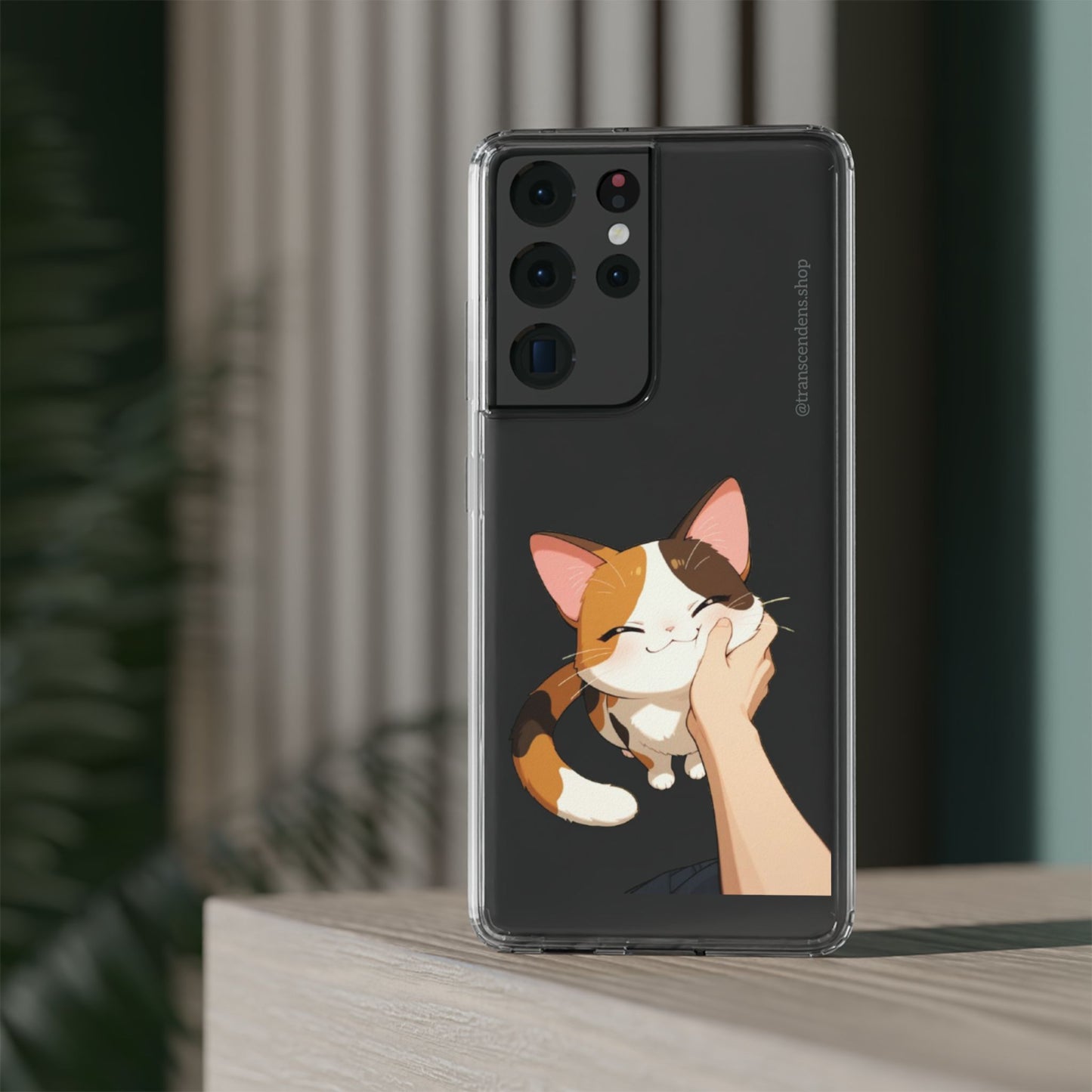 Transcendens Calico Cat Clear Cases