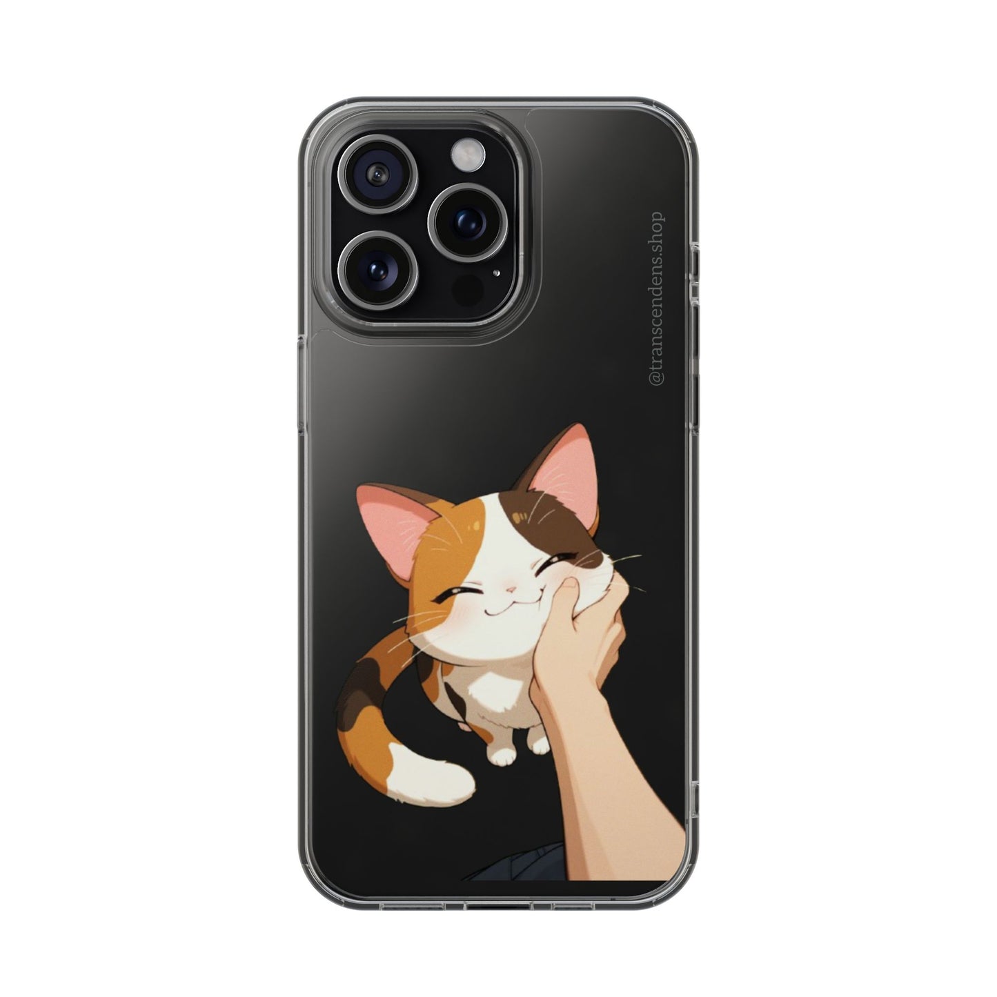 Transcendens Calico Cat Clear Cases