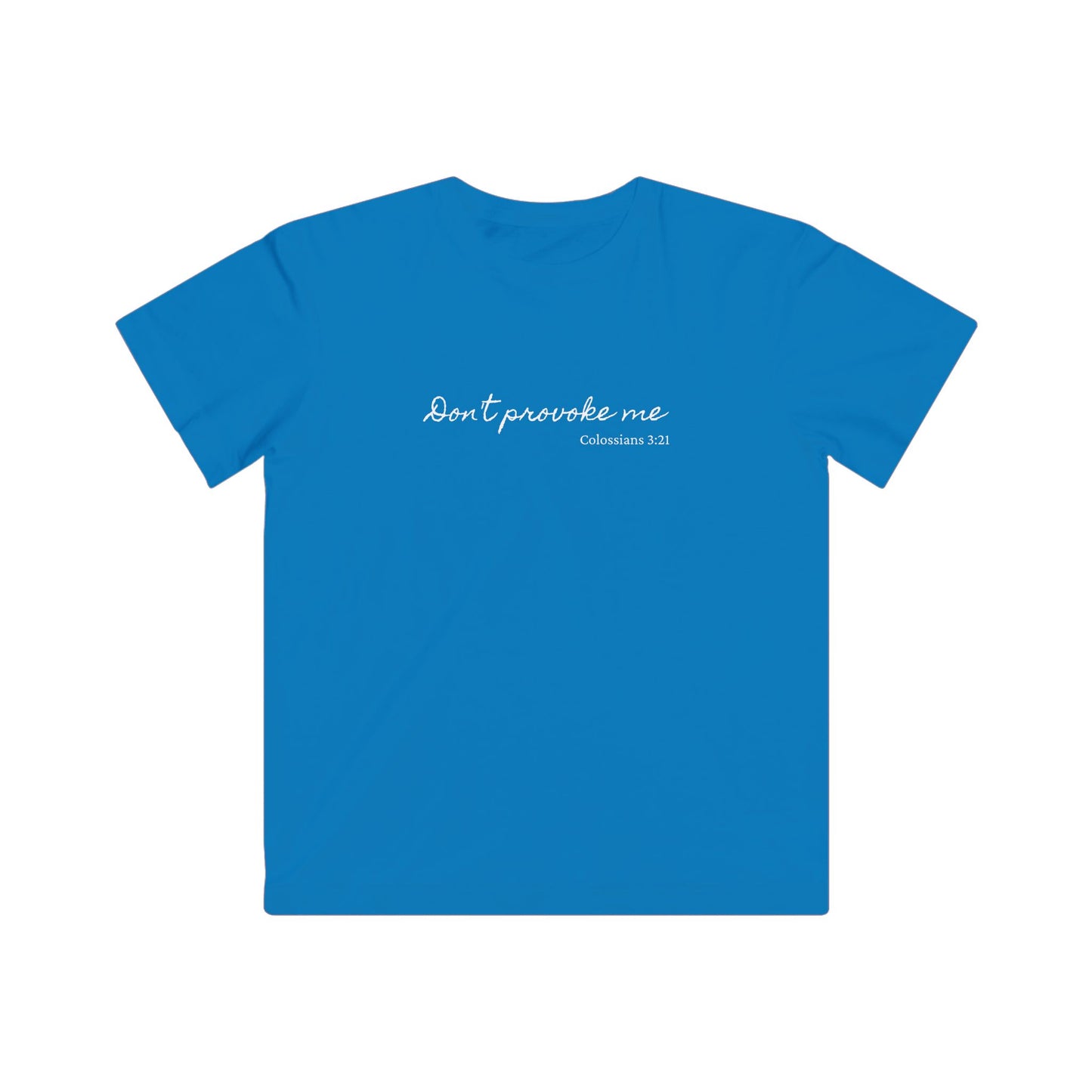 Transcendens “Don’t Provoke Me” Youth Jersey Tee