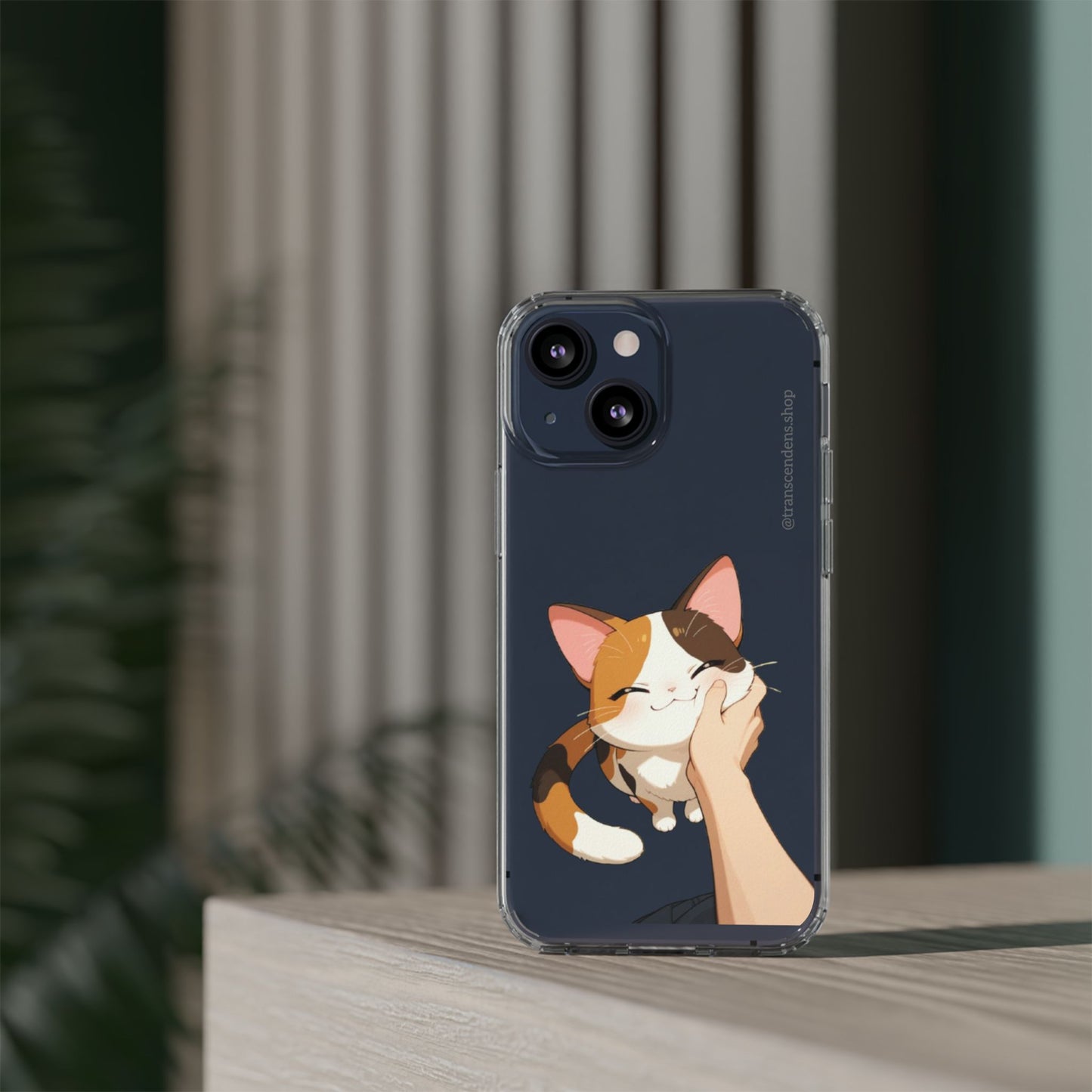 Transcendens Calico Cat Clear Cases