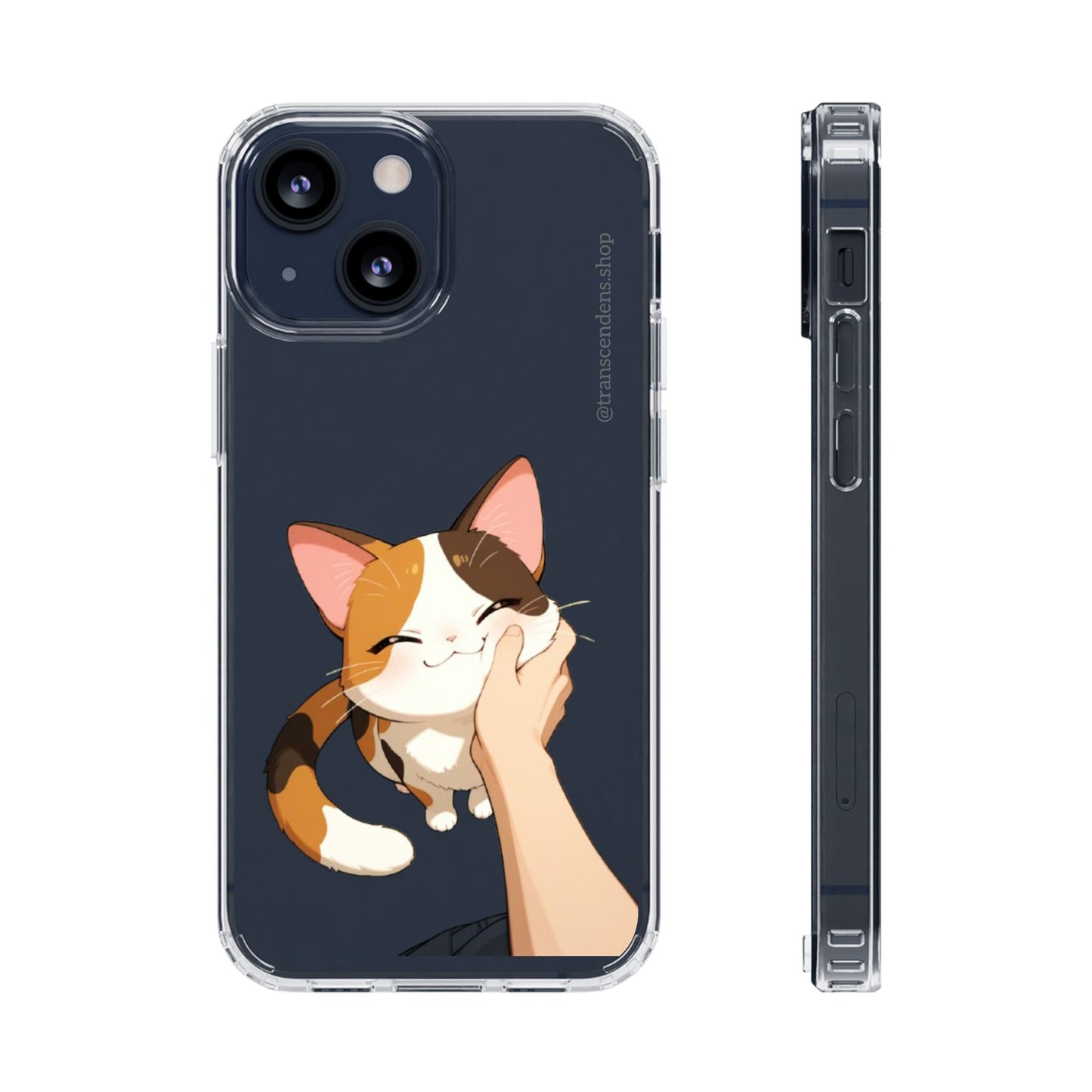 Transcendens Calico Cat Clear Cases