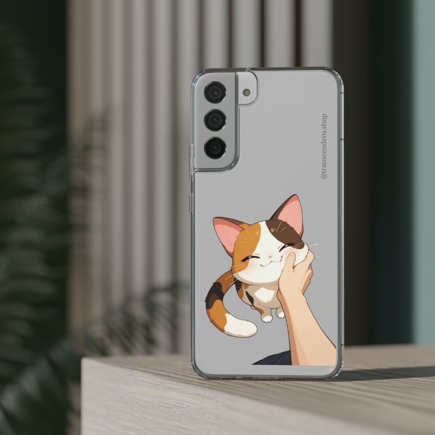 Transcendens Calico Cat Clear Cases