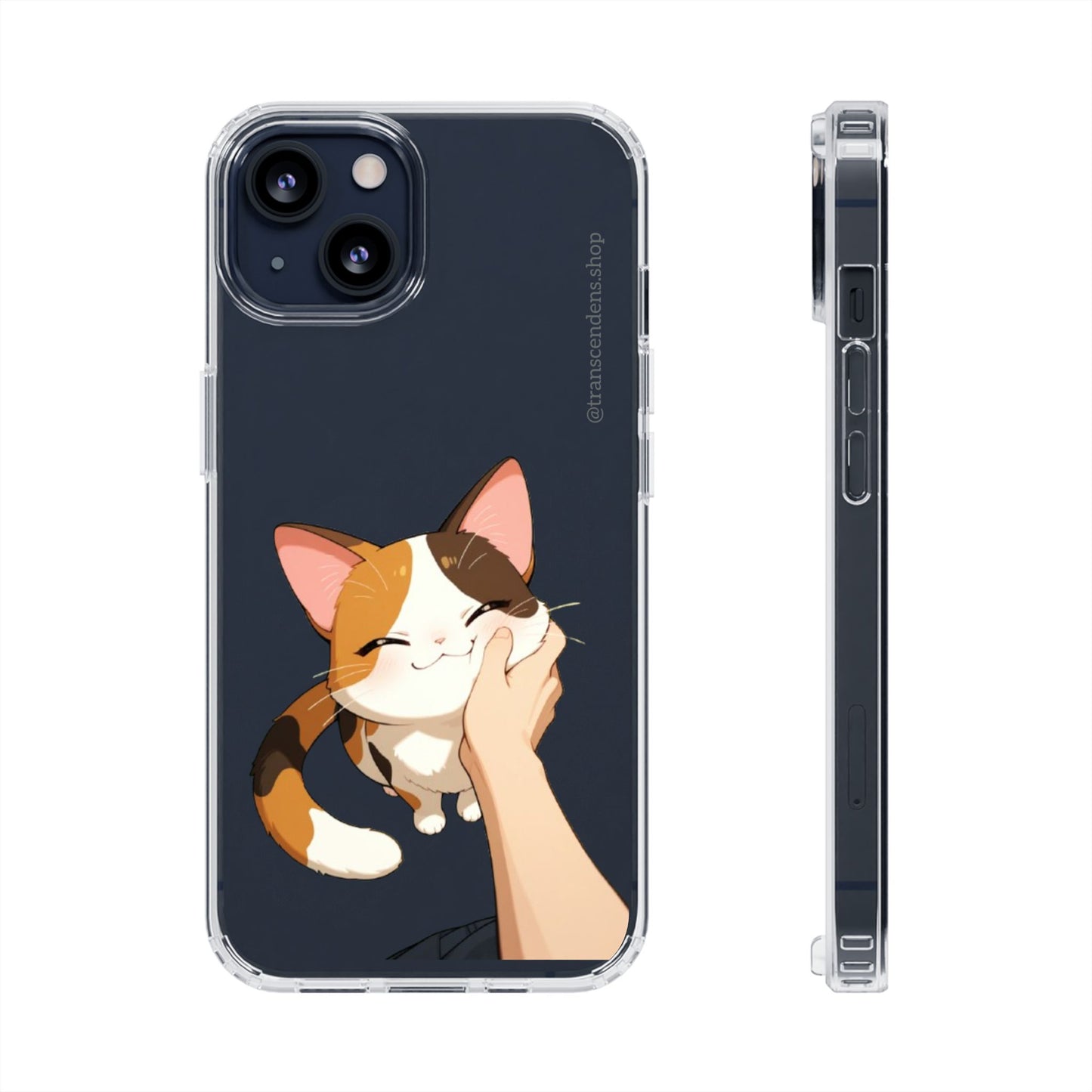 Transcendens Calico Cat Clear Cases