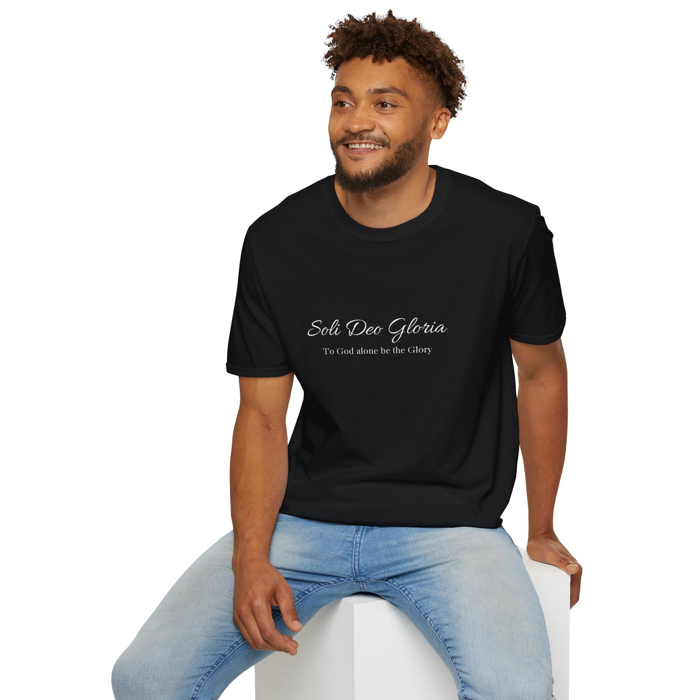 [Kingdom Series] Transcendens Soli Deo Gloria Unisex Softstyle T-Shirt