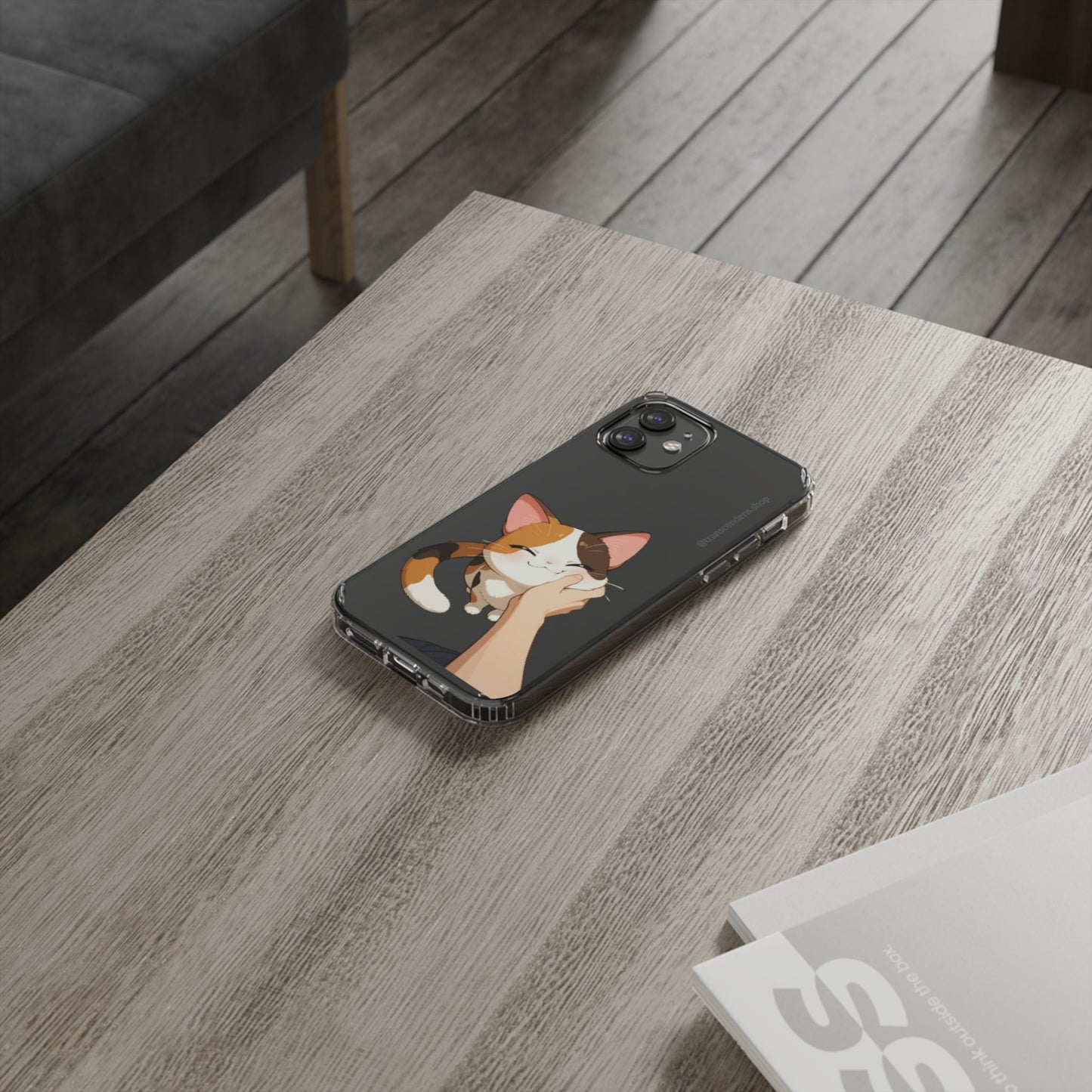 Transcendens Calico Cat Clear Cases