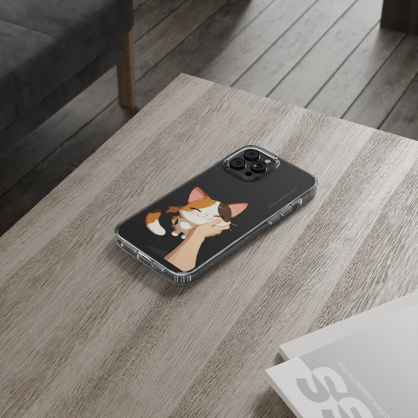 Transcendens Calico Cat Clear Cases