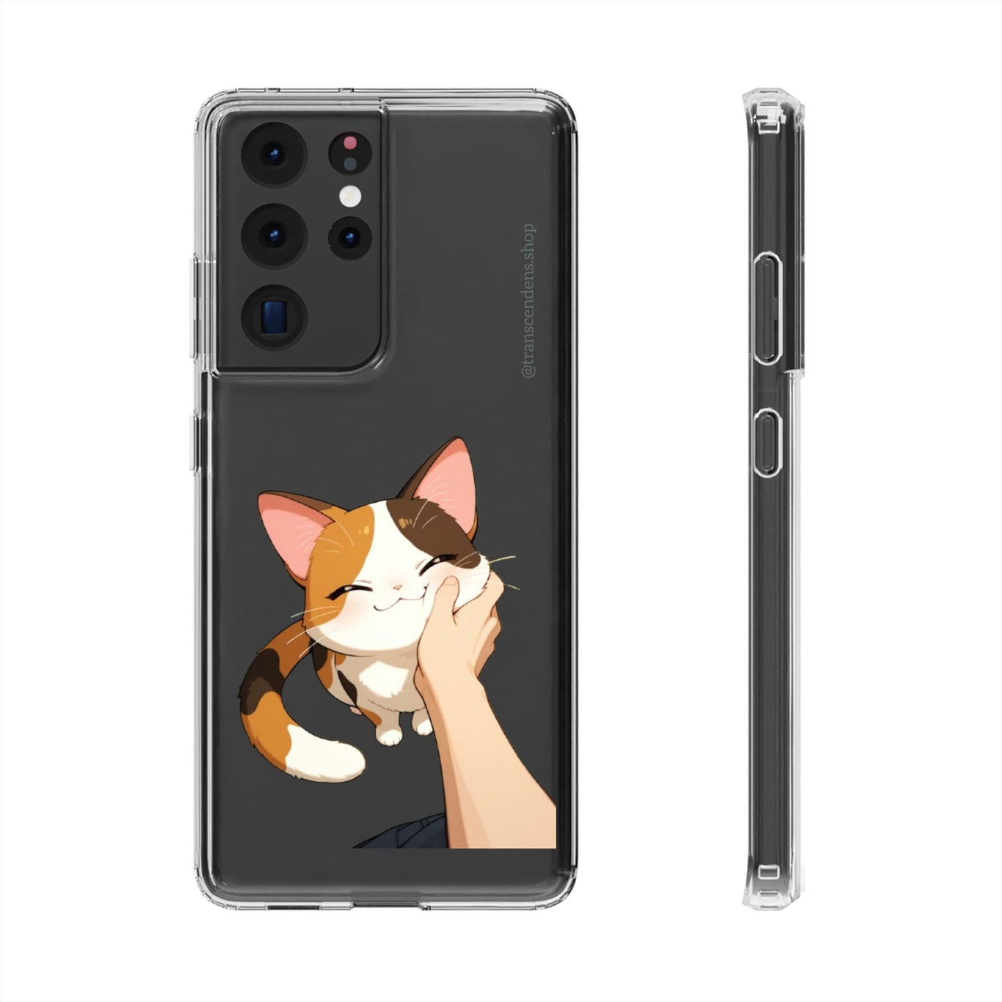 Transcendens Calico Cat Clear Cases