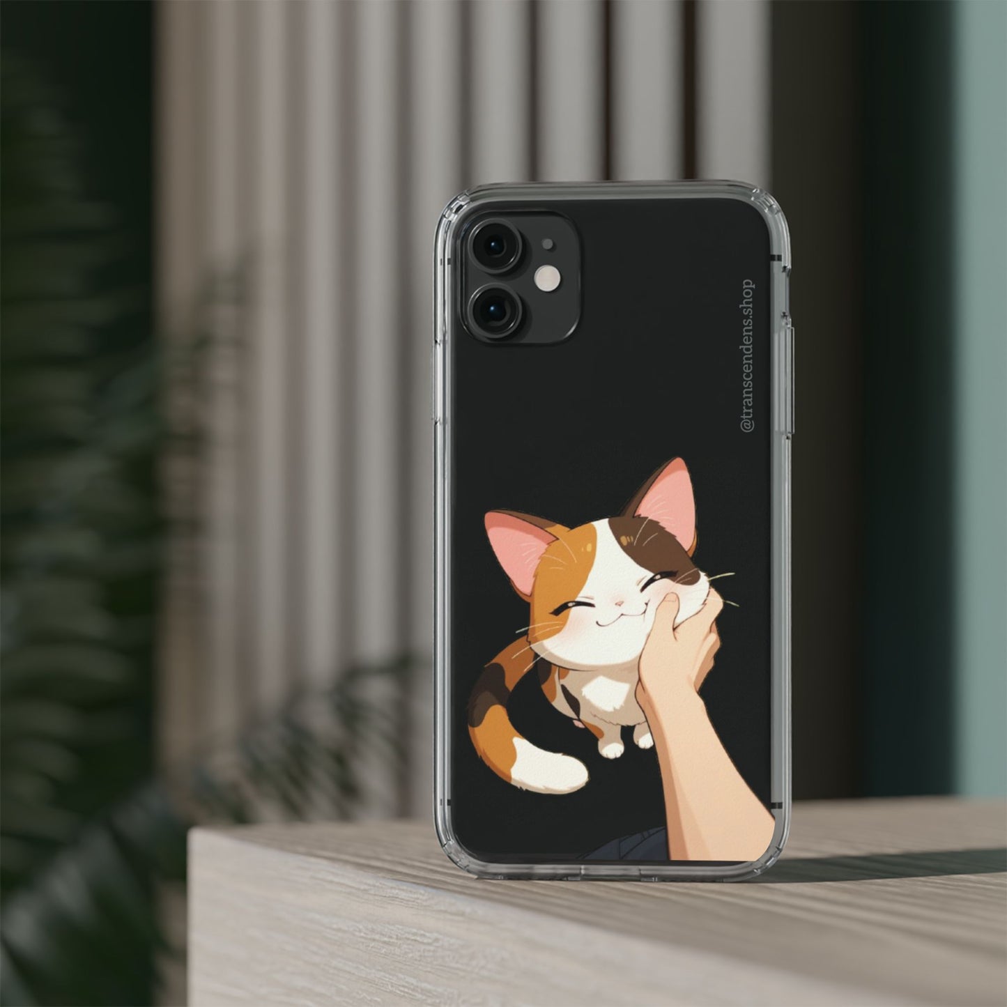 Transcendens Calico Cat Clear Cases