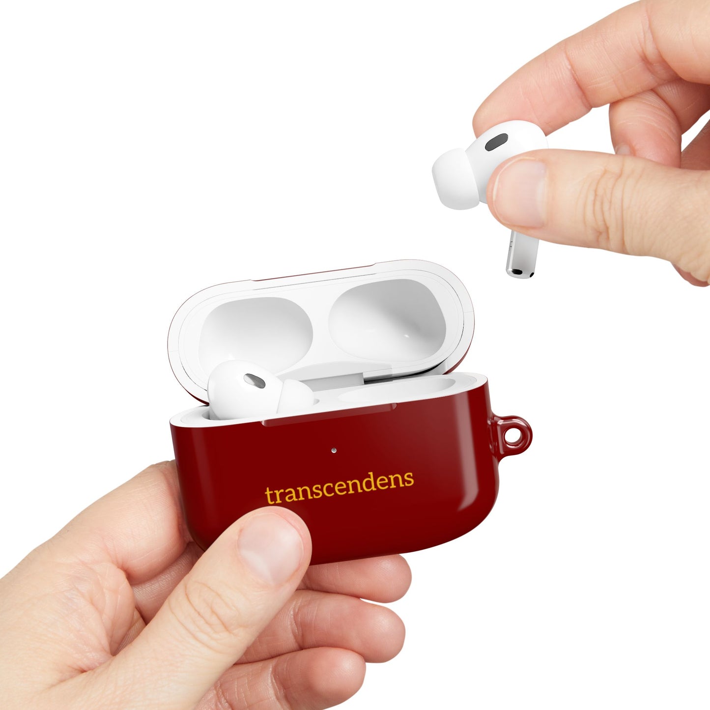 Transcendens Royal Maroon AirPod Cases