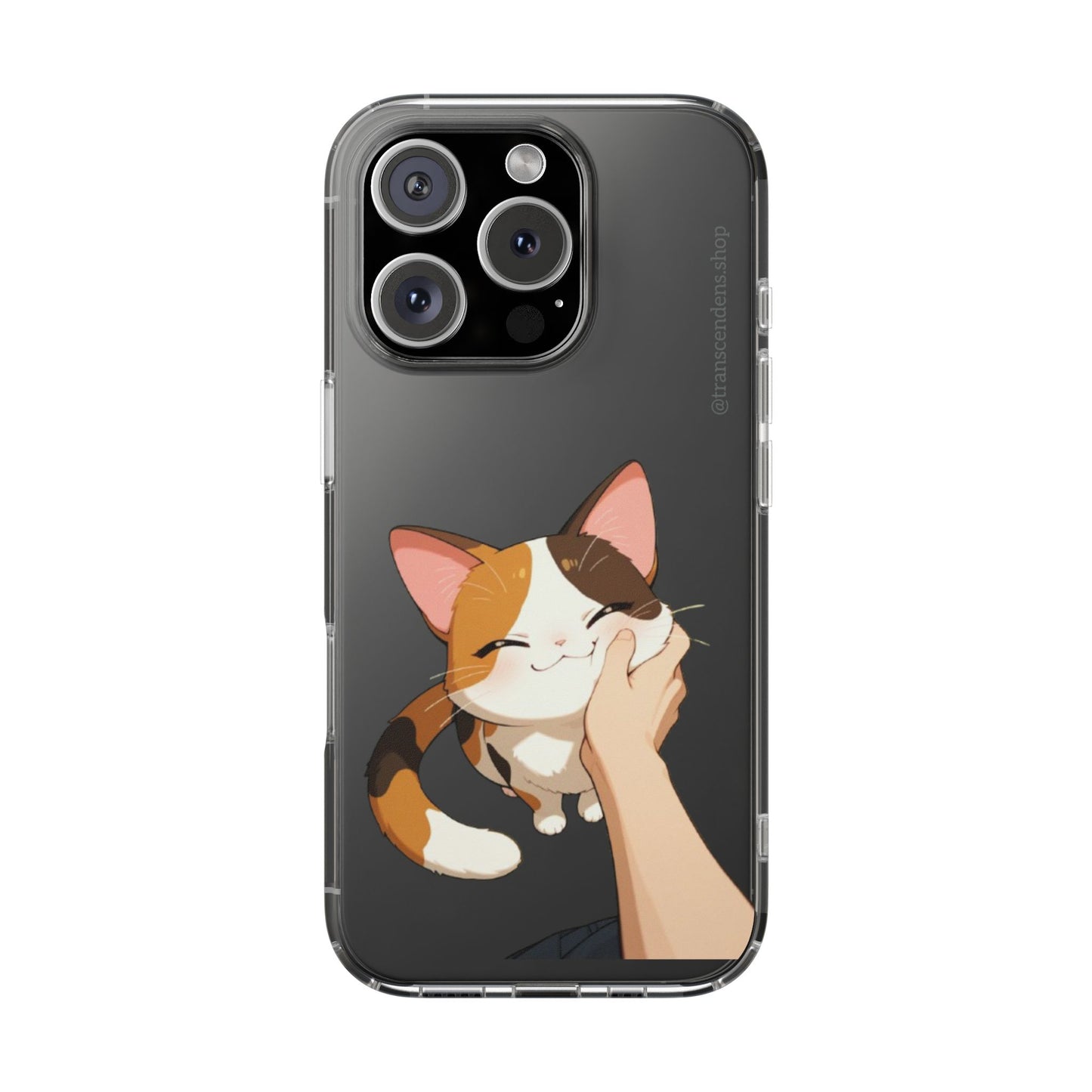 Transcendens Calico Cat Clear Cases