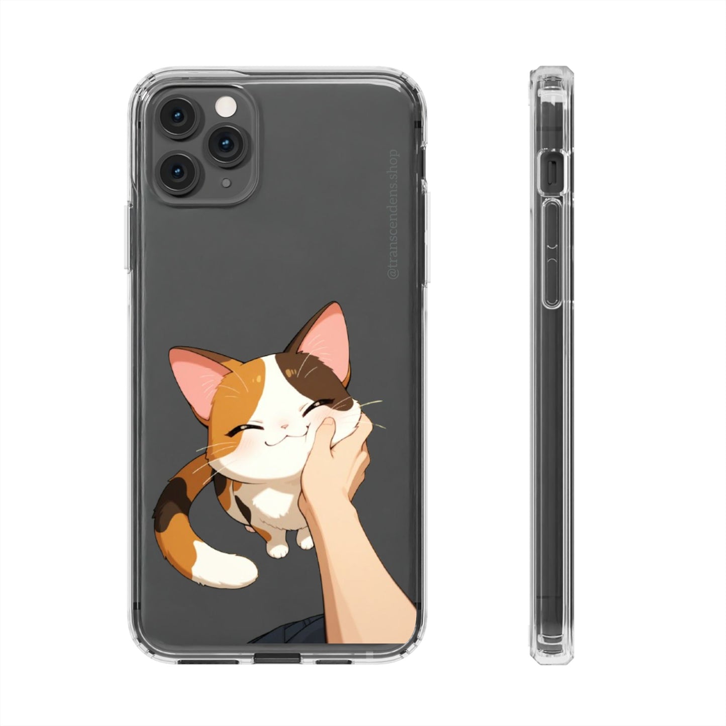 Transcendens Calico Cat Clear Cases