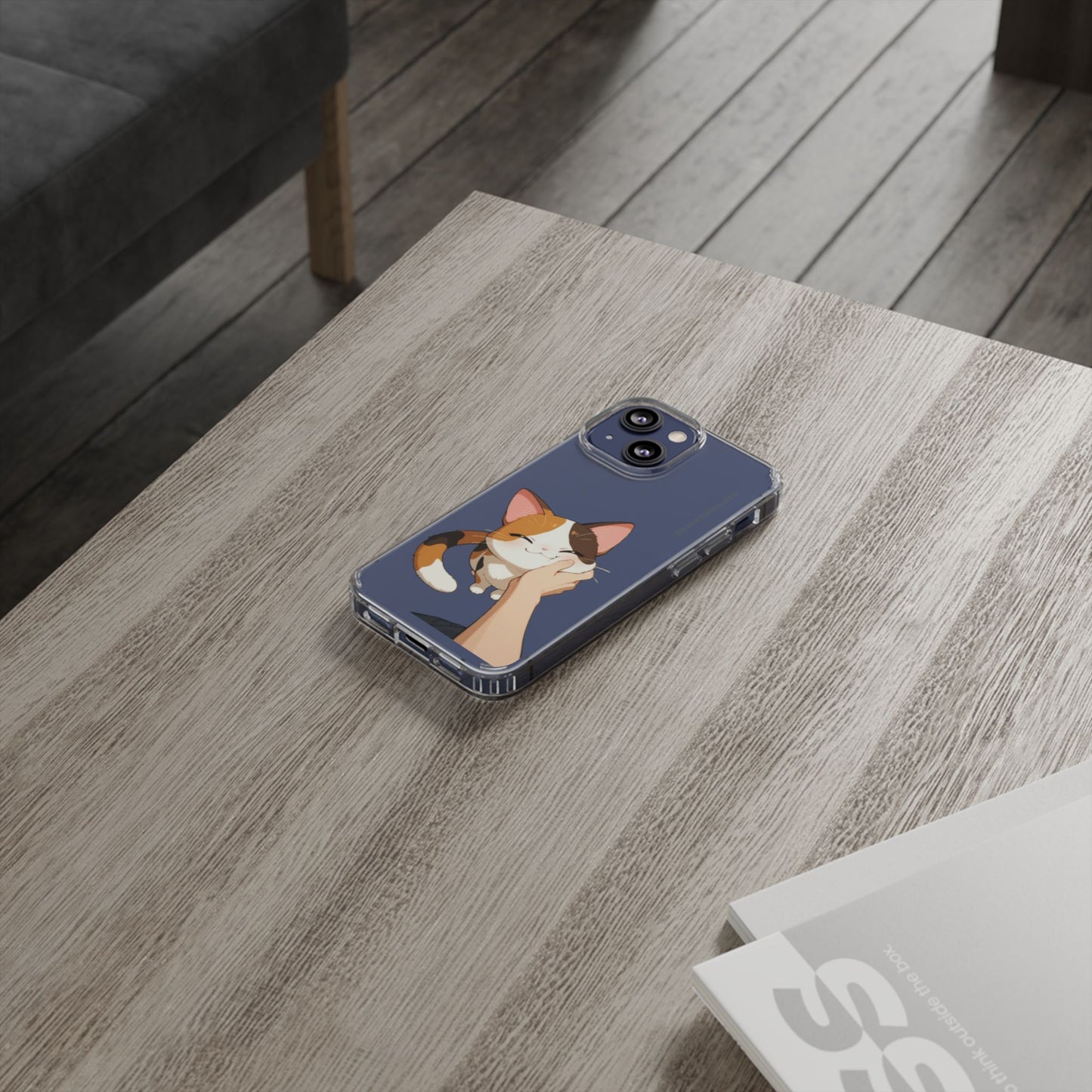 Transcendens Calico Cat Clear Cases