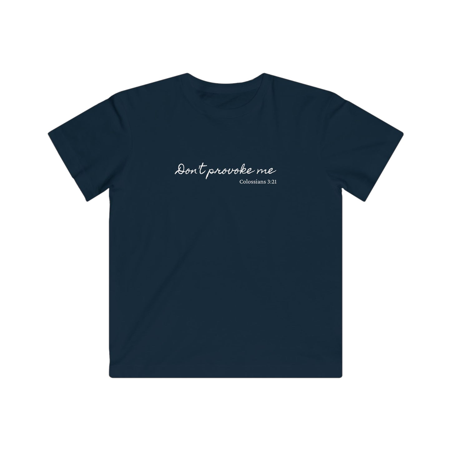 Transcendens “Don’t Provoke Me” Youth Jersey Tee