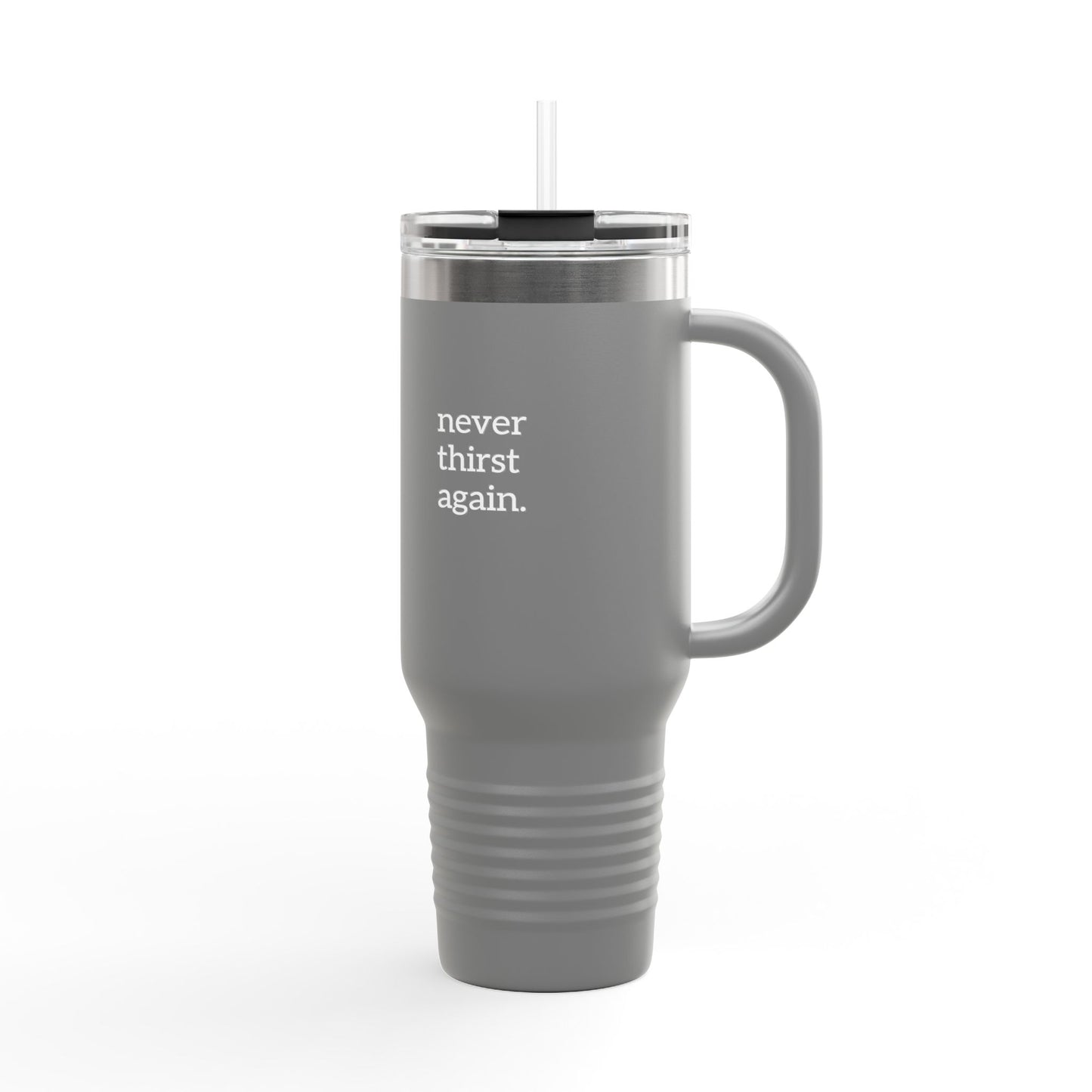 Transcendens Never Thirst Insulated Travel Mug, 40oz