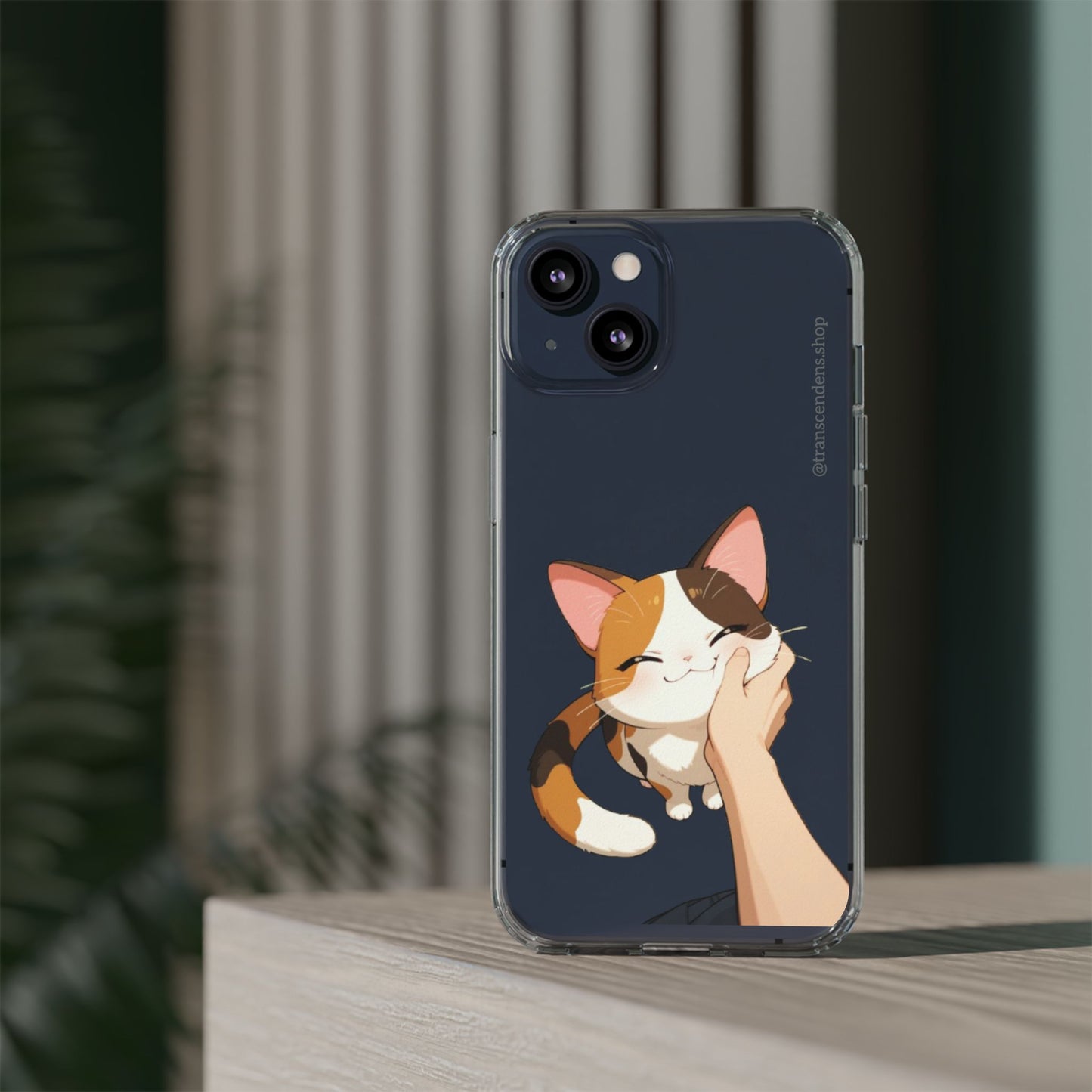 Transcendens Calico Cat Clear Cases