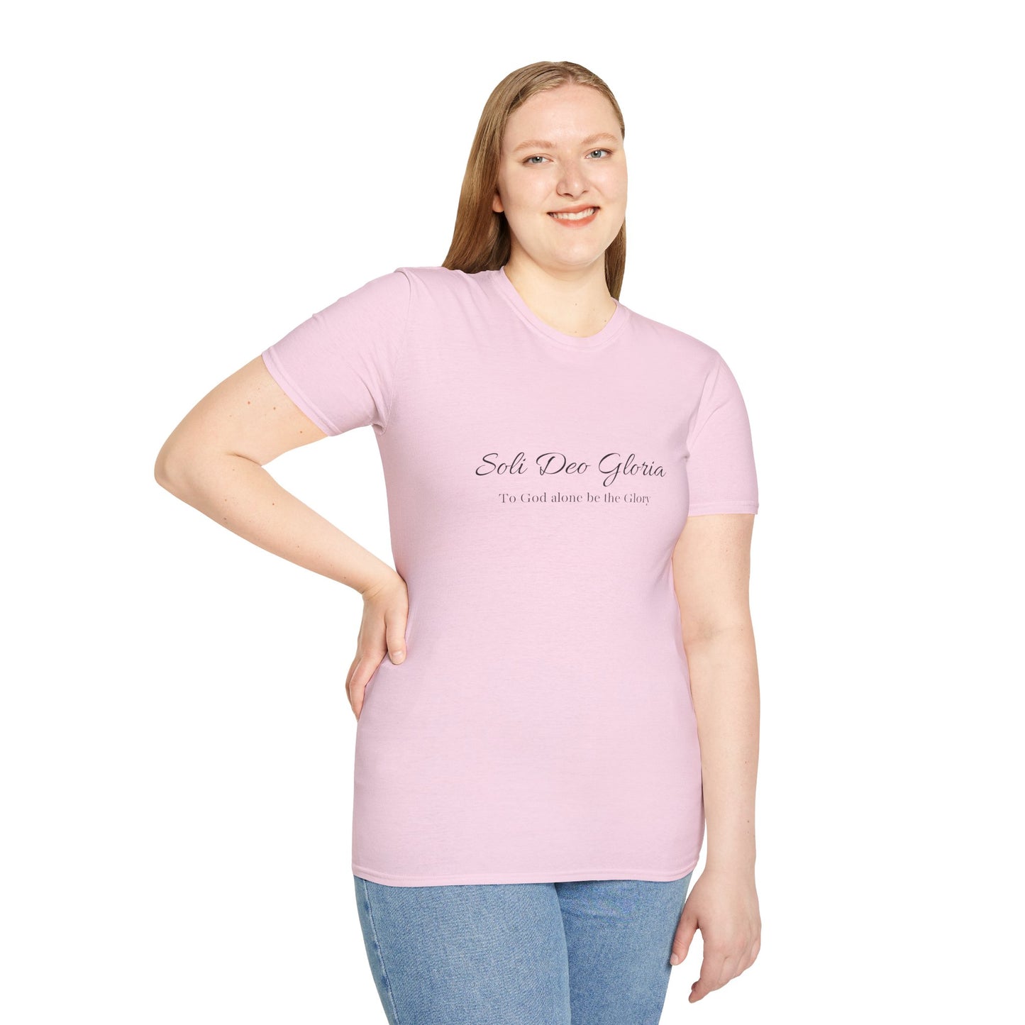 [Kingdom Series] Transcendens Soli Deo Gloria Unisex Softstyle T-Shirt