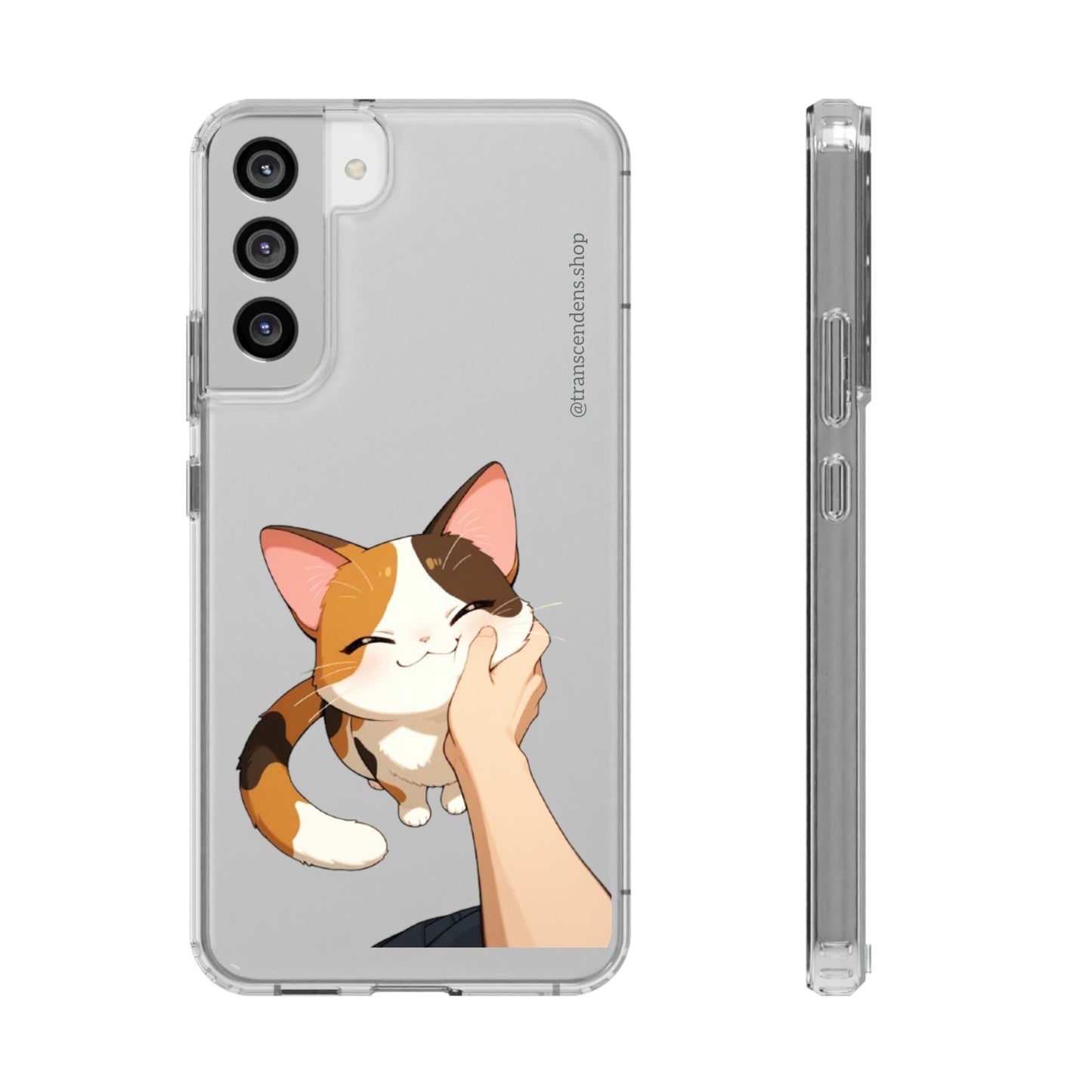 Transcendens Calico Cat Clear Cases