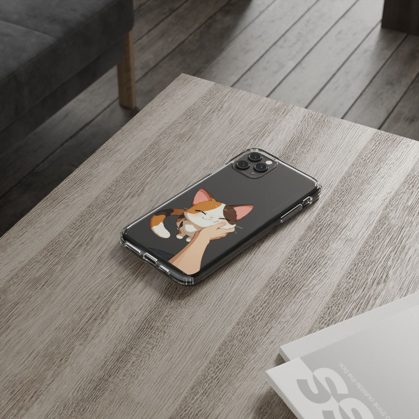 Transcendens Calico Cat Clear Cases