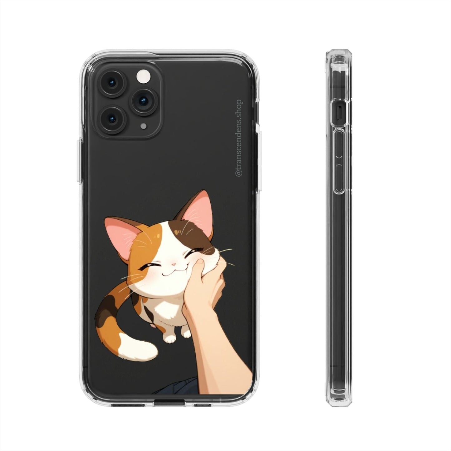 Transcendens Calico Cat Clear Cases