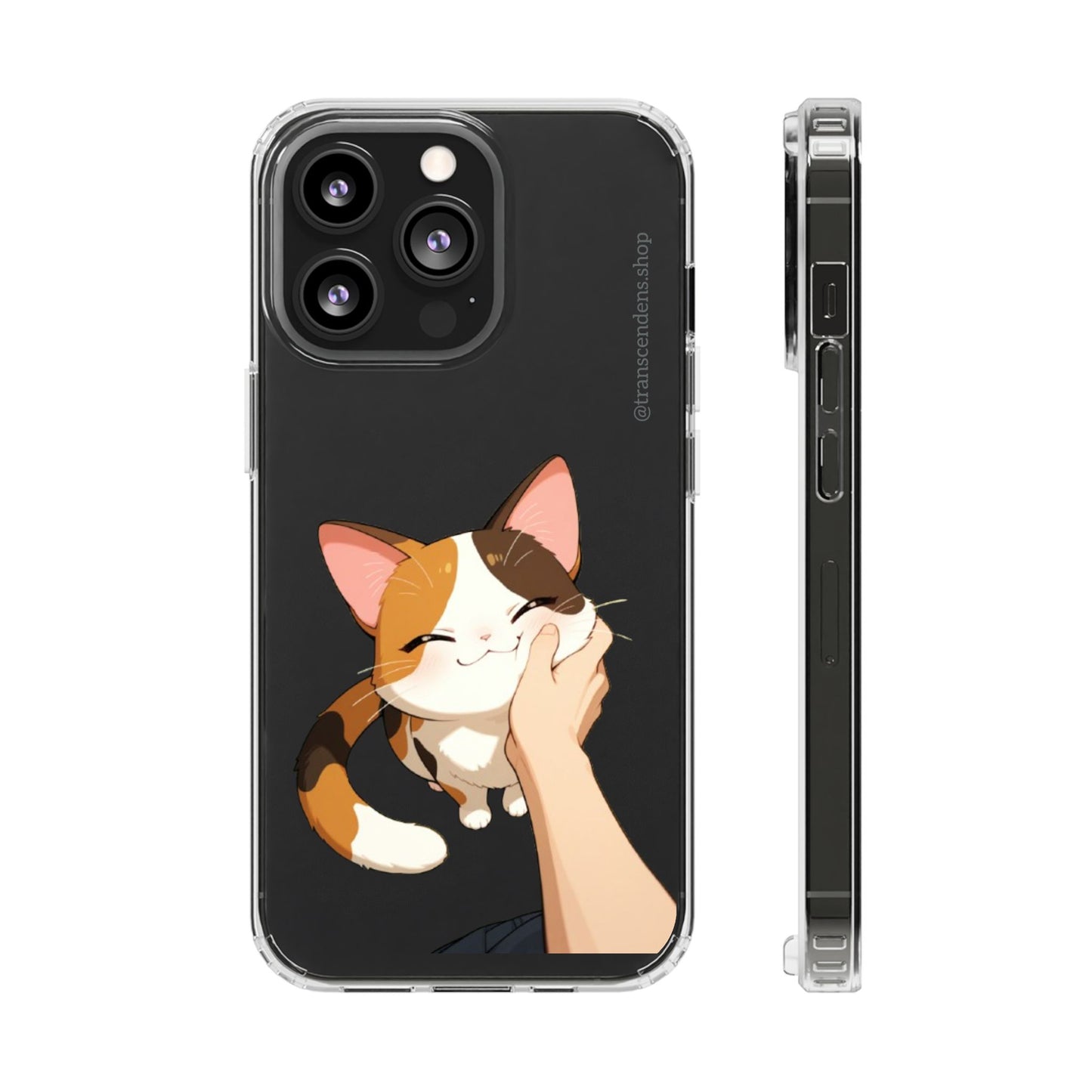 Transcendens Calico Cat Clear Cases