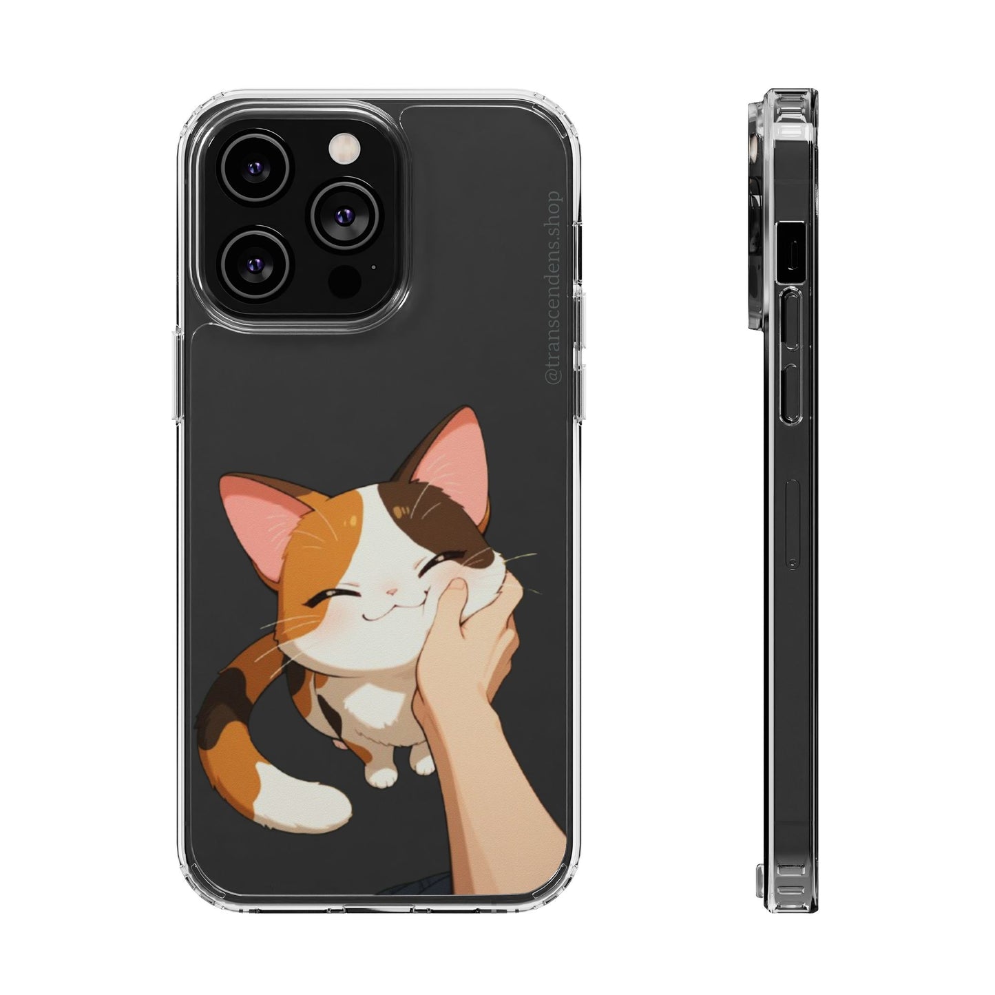 Transcendens Calico Cat Clear Cases