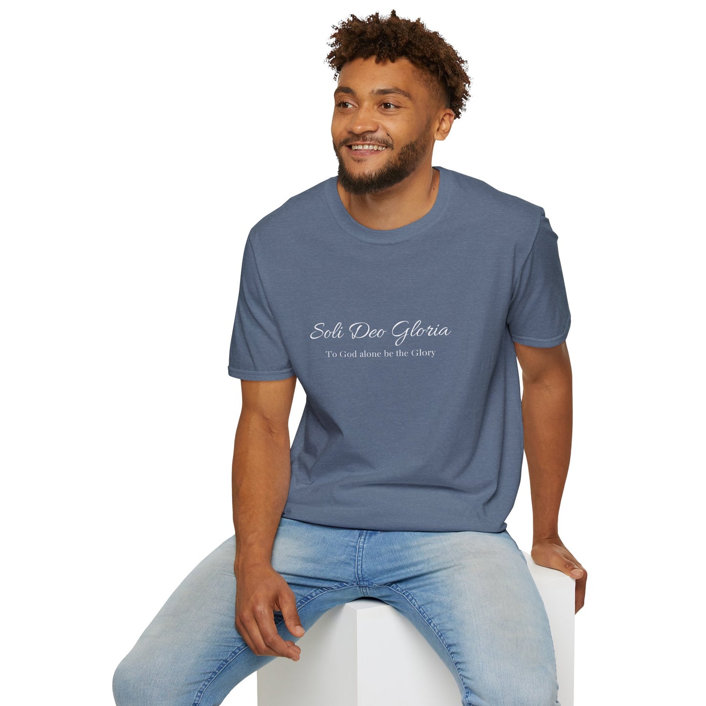 [Kingdom Series] Transcendens Soli Deo Gloria Unisex Softstyle T-Shirt