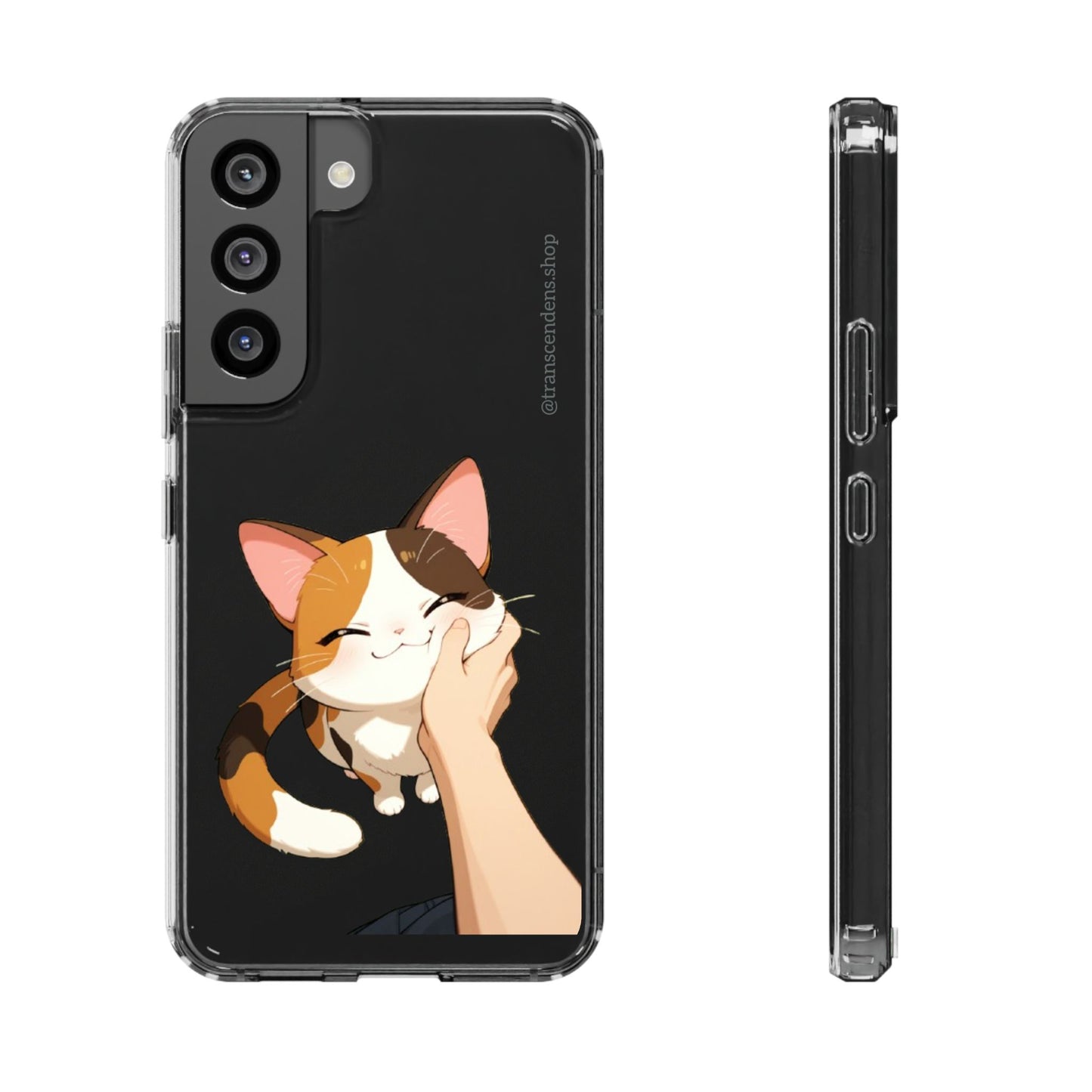 Transcendens Calico Cat Clear Cases