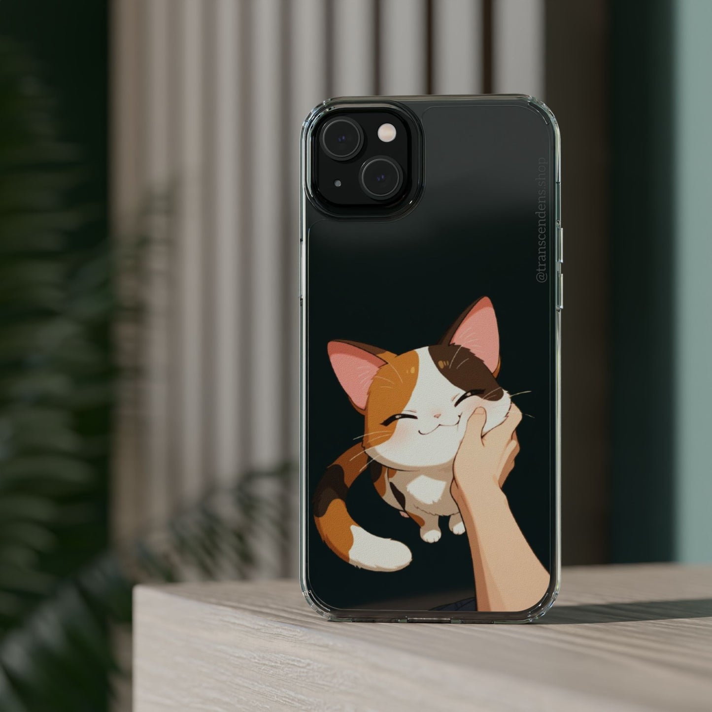 Transcendens Calico Cat Clear Cases