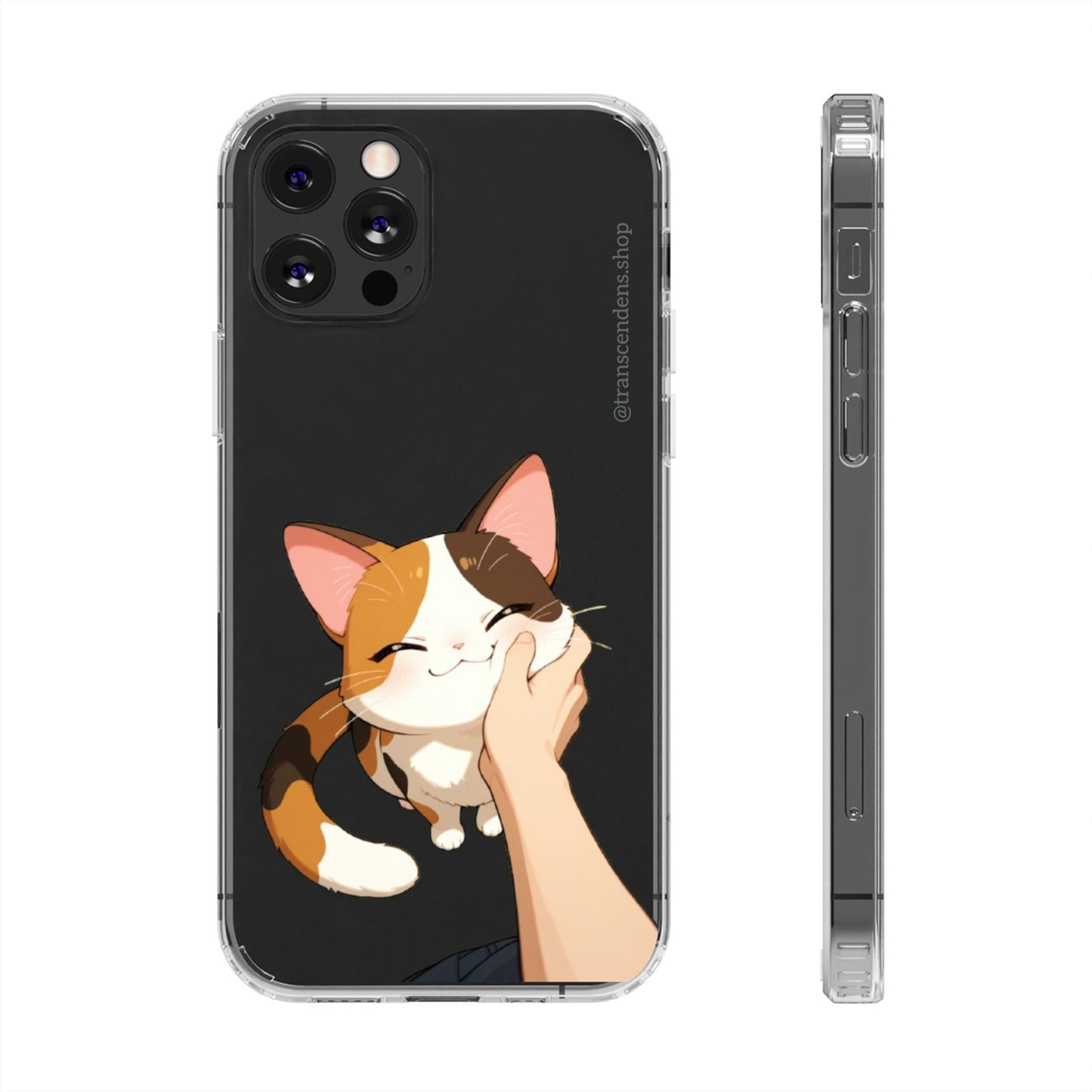 Transcendens Calico Cat Clear Cases