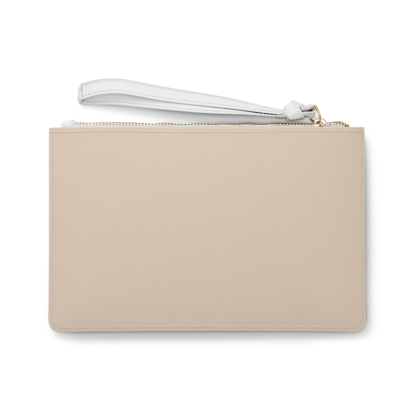 Transcendens Beige Clutch Bag