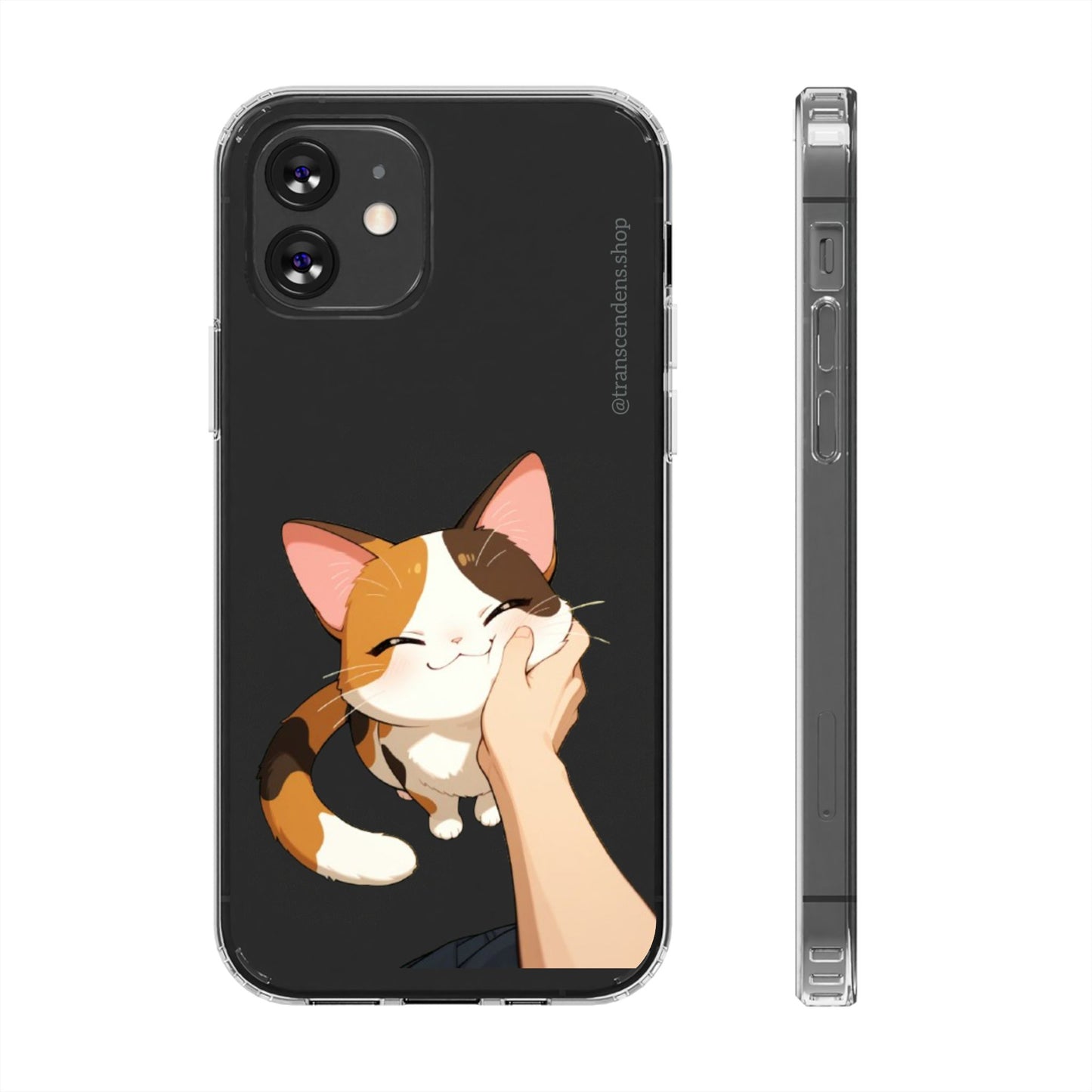 Transcendens Calico Cat Clear Cases