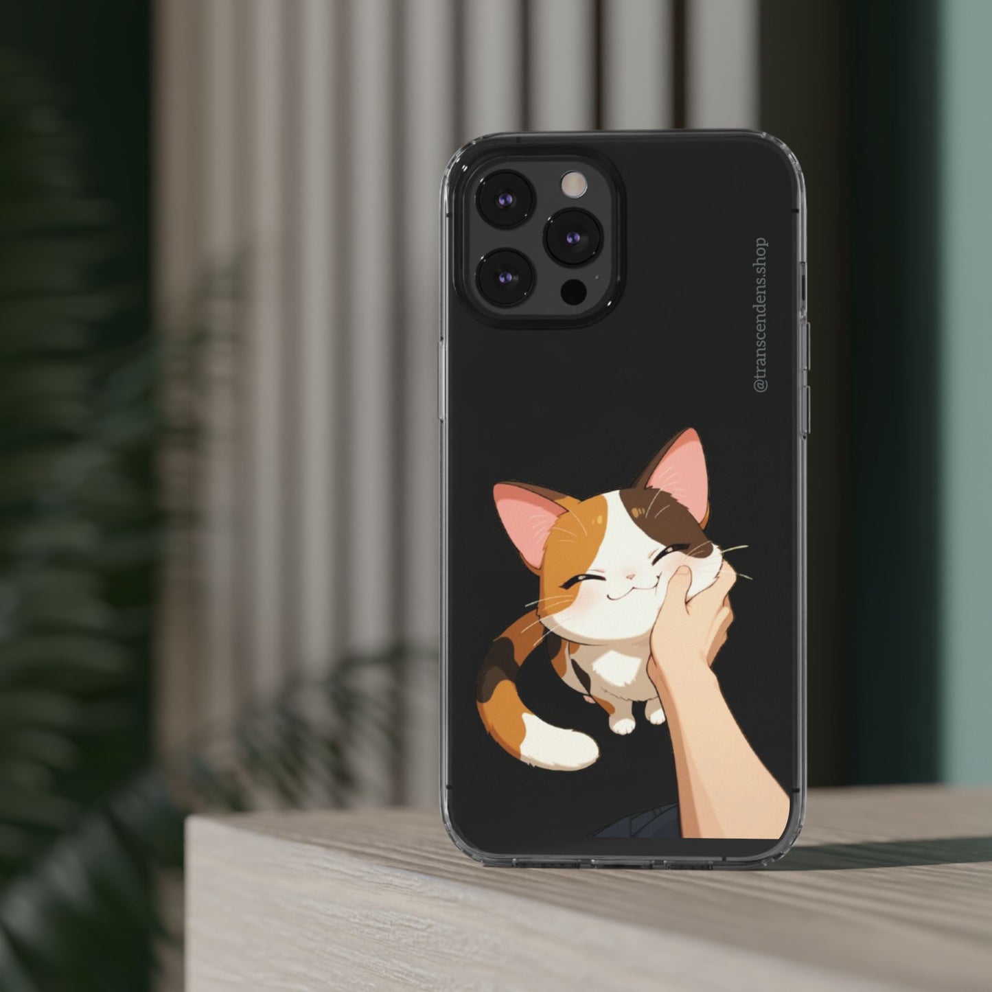 Transcendens Calico Cat Clear Cases