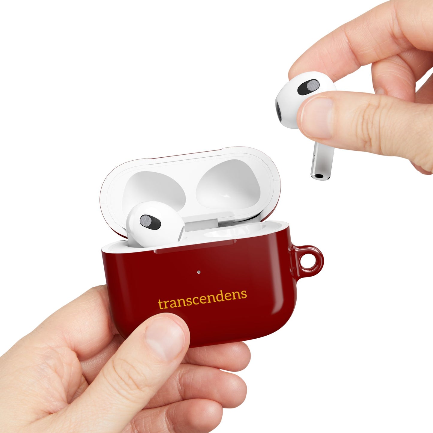 Transcendens Royal Maroon AirPod Cases