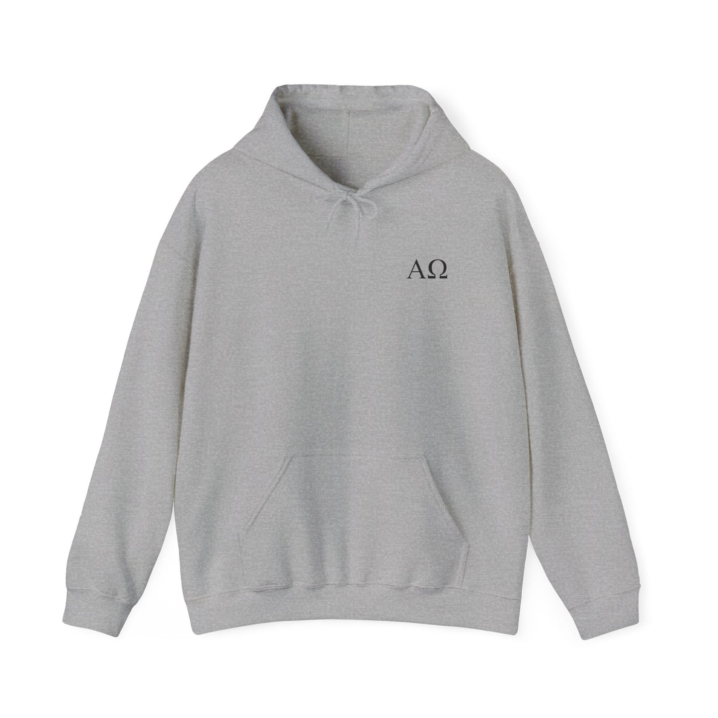 [Kingdom Series] Unisex Alpha and Omega Hooded Sweatshirt