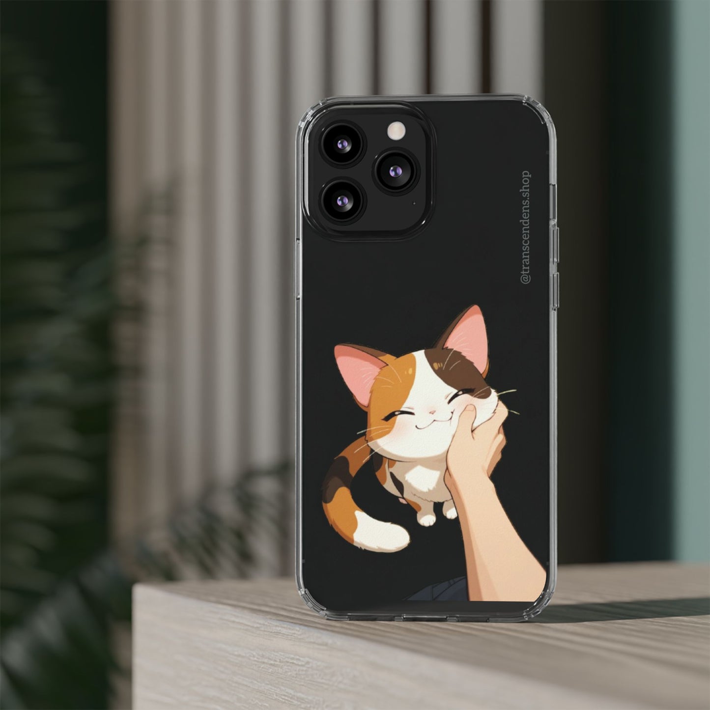 Transcendens Calico Cat Clear Cases