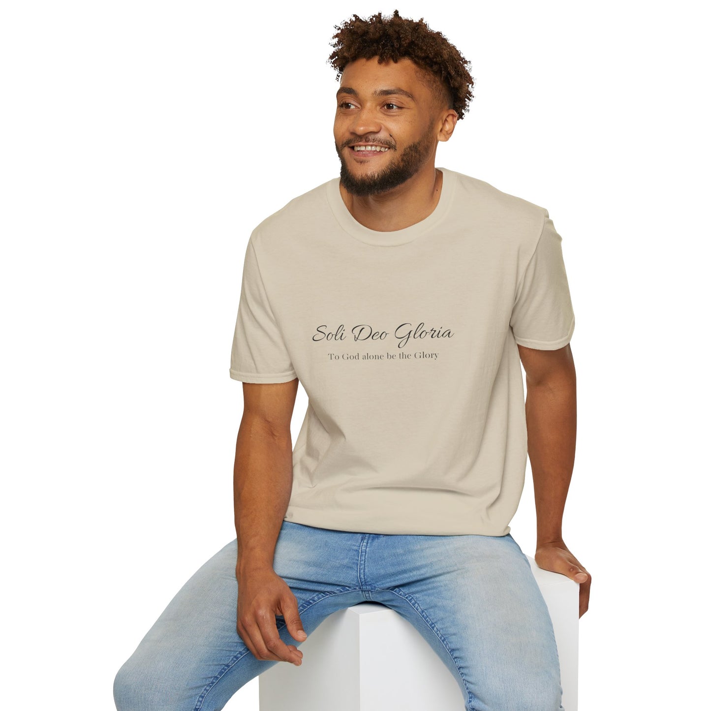 [Kingdom Series] Transcendens Soli Deo Gloria Unisex Softstyle T-Shirt